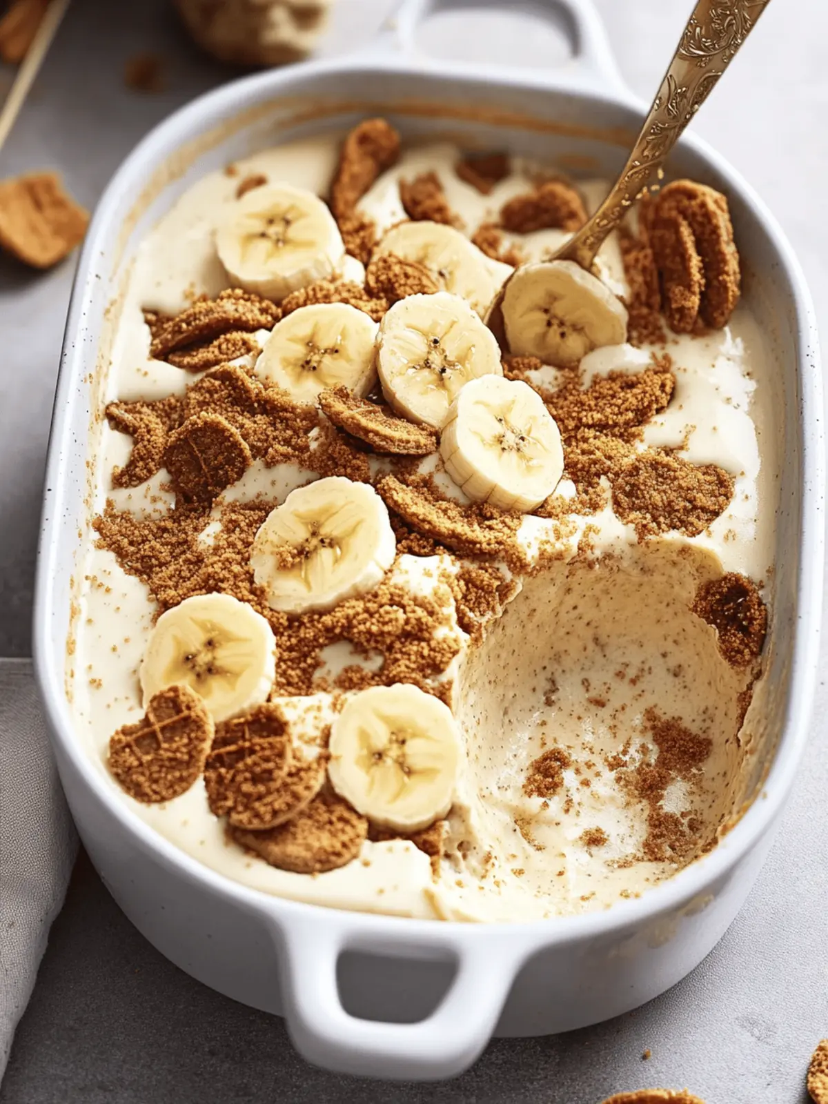 Biscoff Banana Pudding