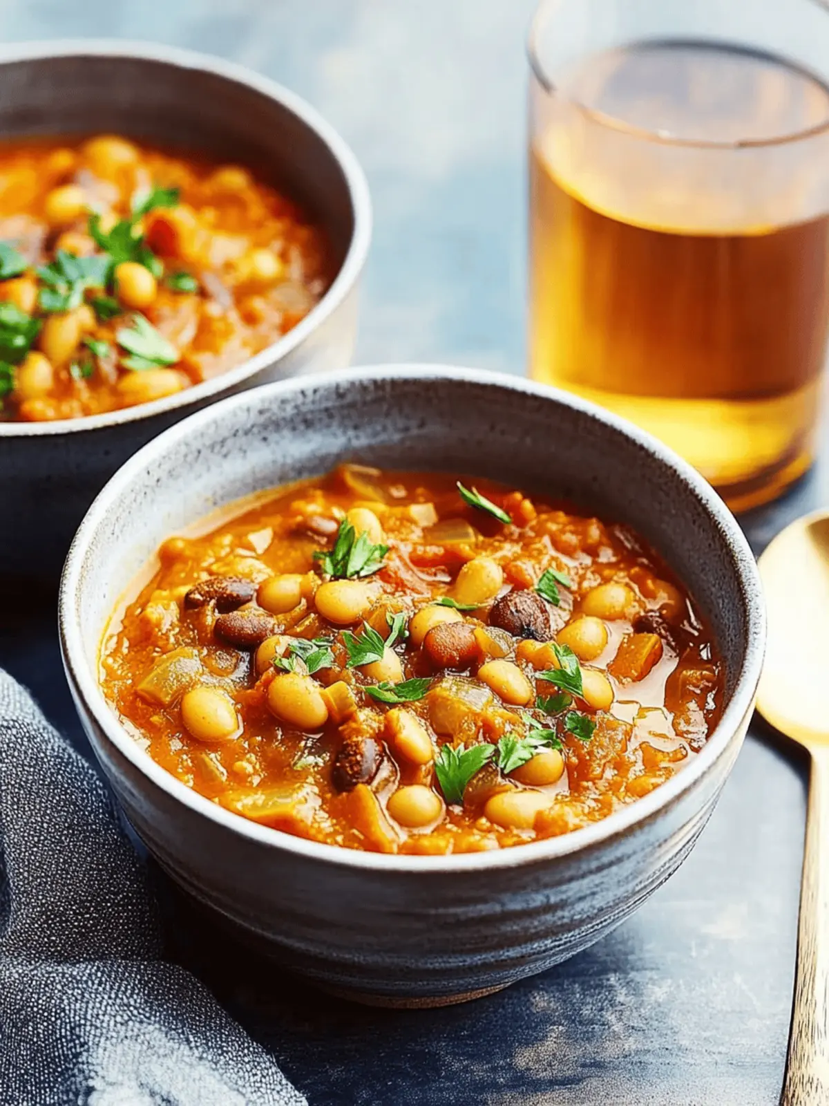 Instant Pot Harissa Bean Stew