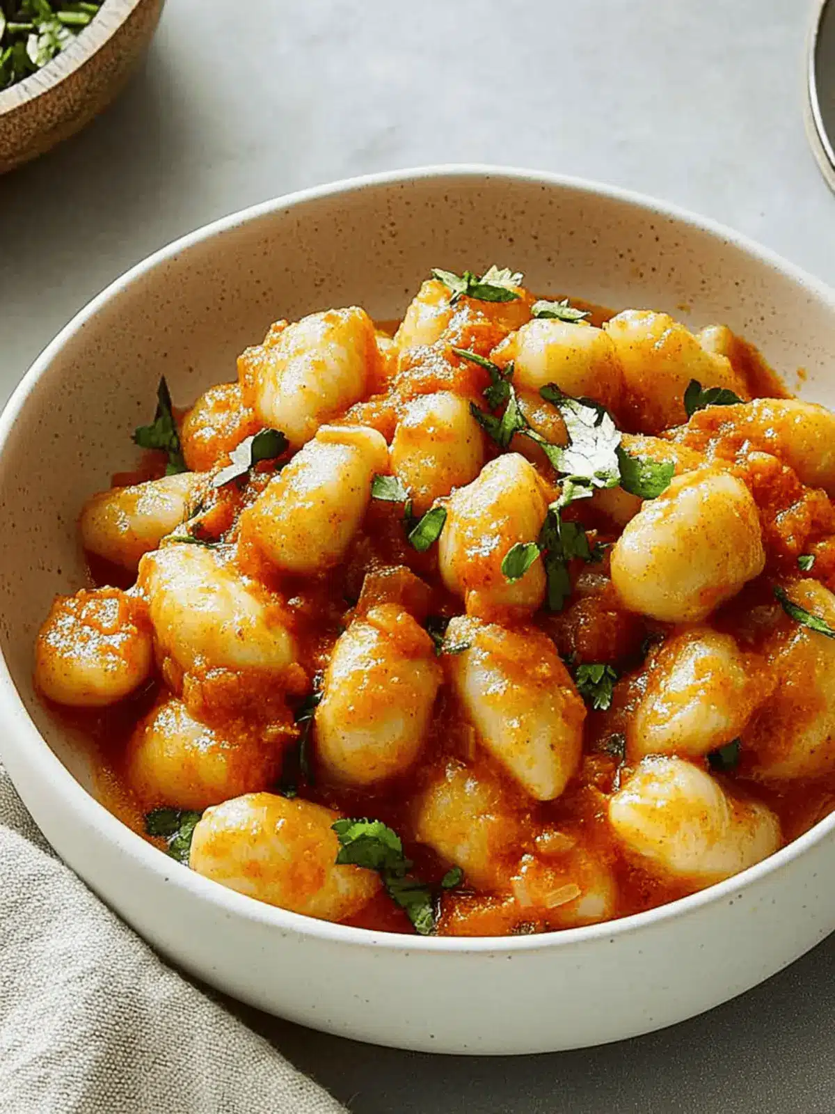 Indian-Style Butter Gnocchi