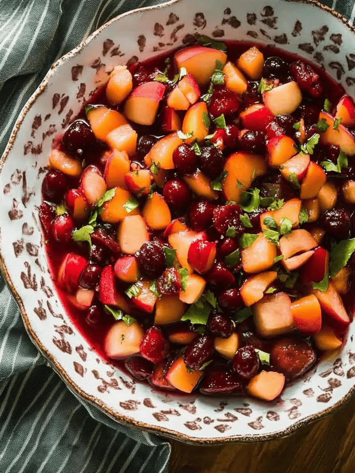 Peach Cherry Salsa Recipe