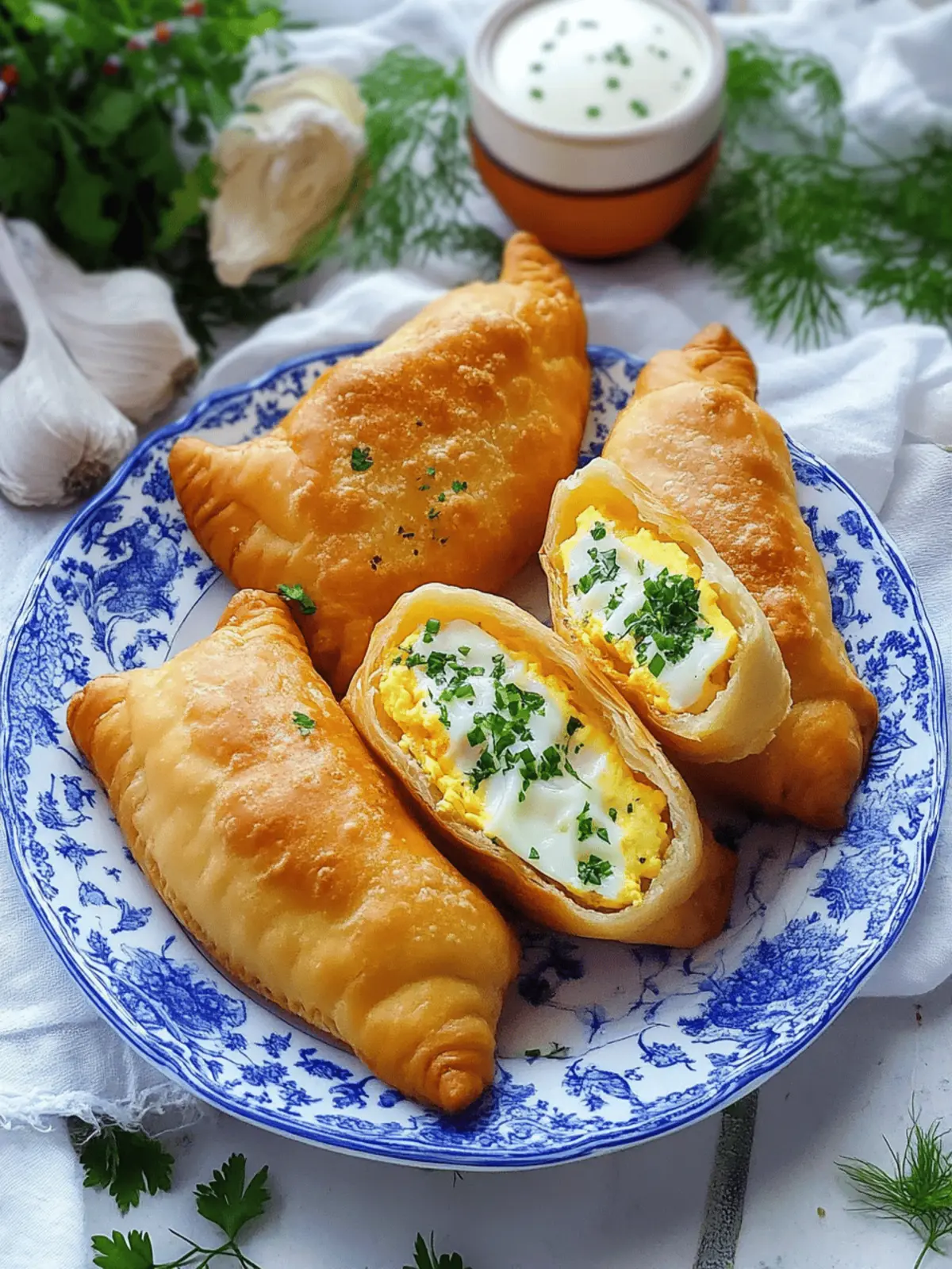 Cheesy Egg & Cheese Piroshki