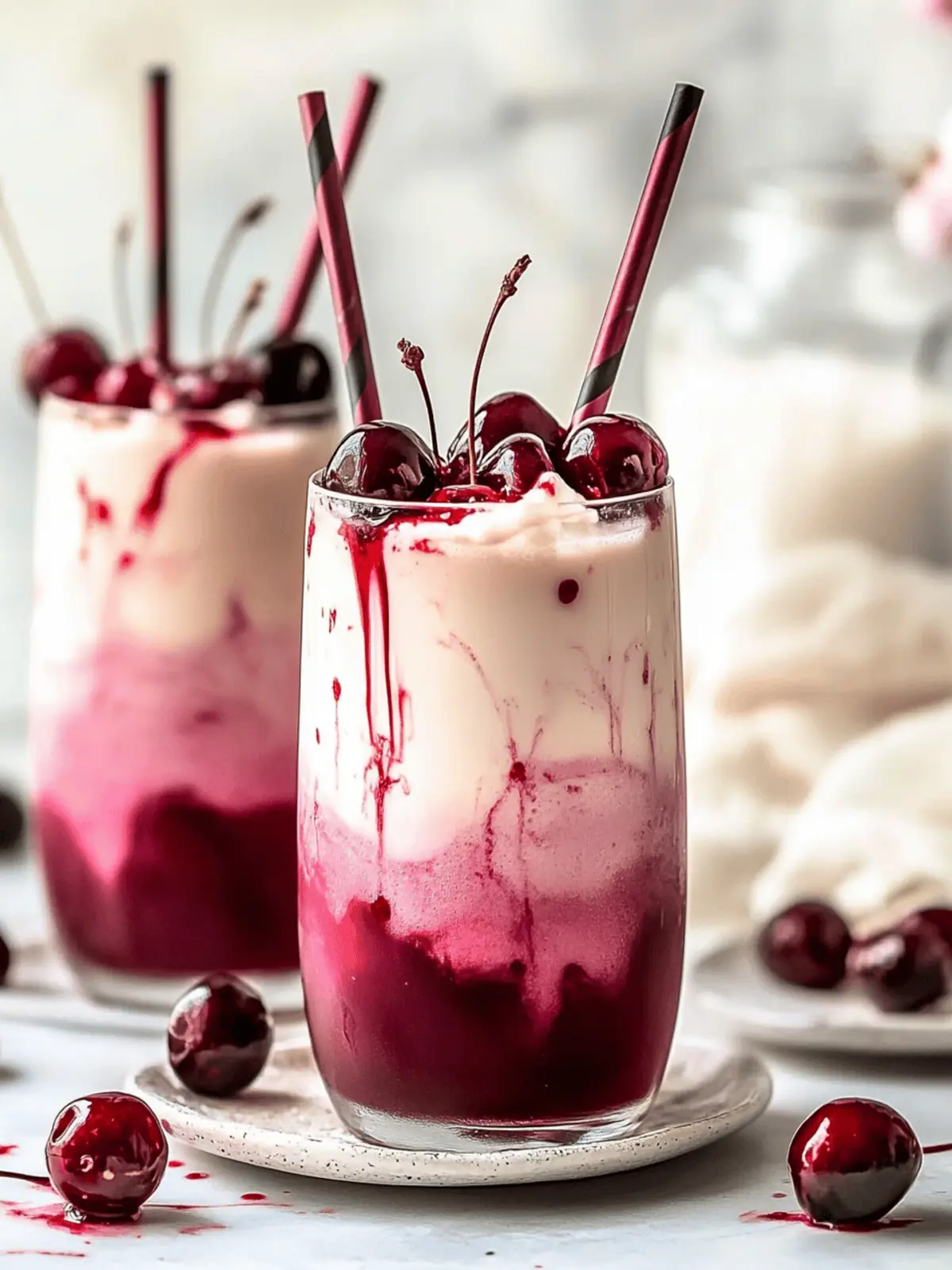 Cherry Earl Grey Milk Tea