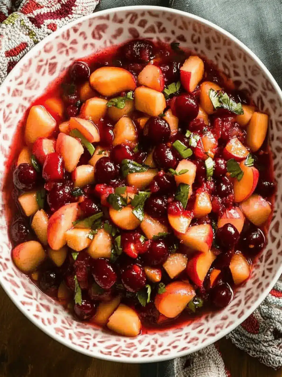 Peach Cherry Salsa Recipe