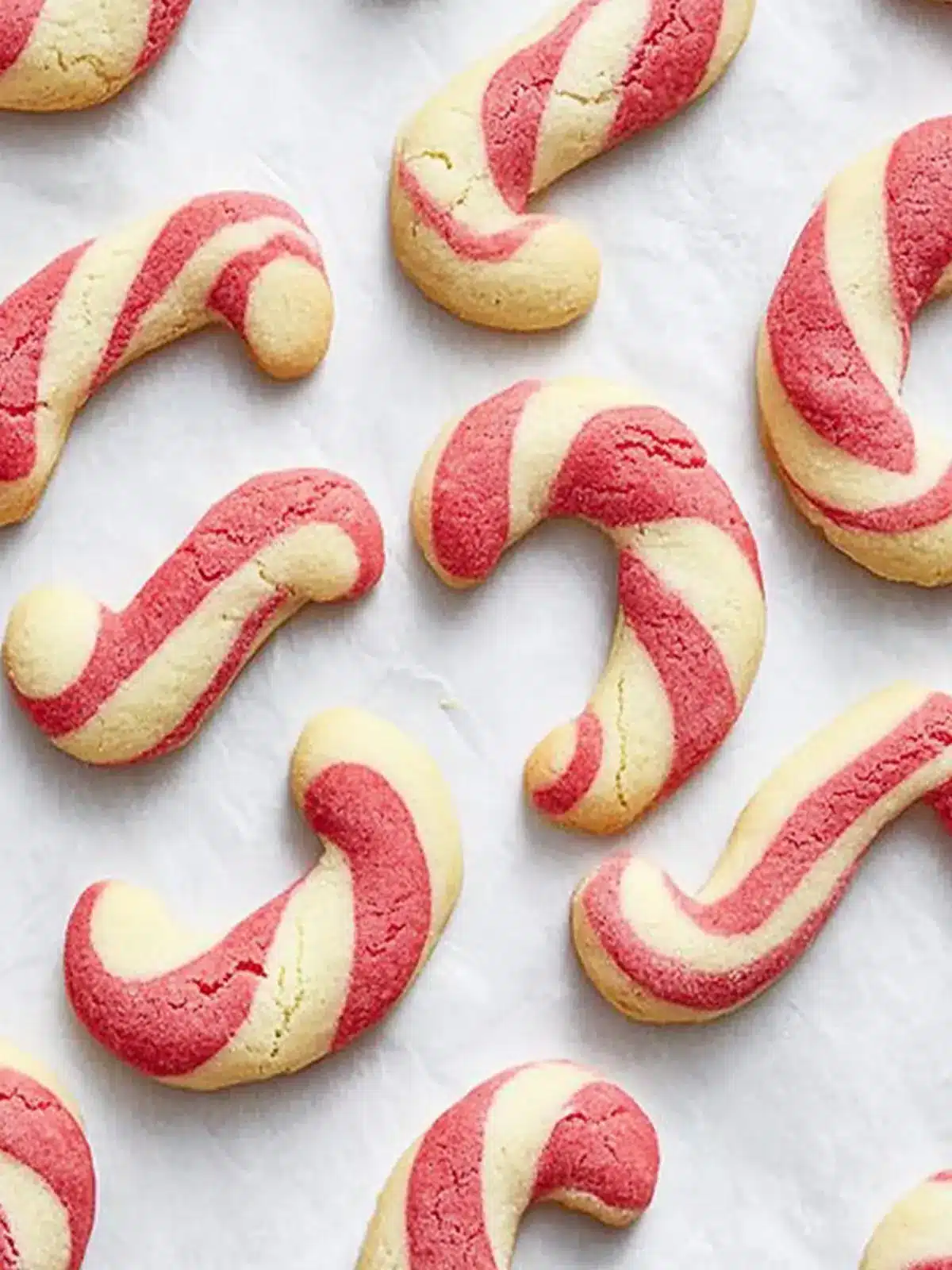 Candy Cane Cookies