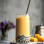 Mango Milk Boba Tea