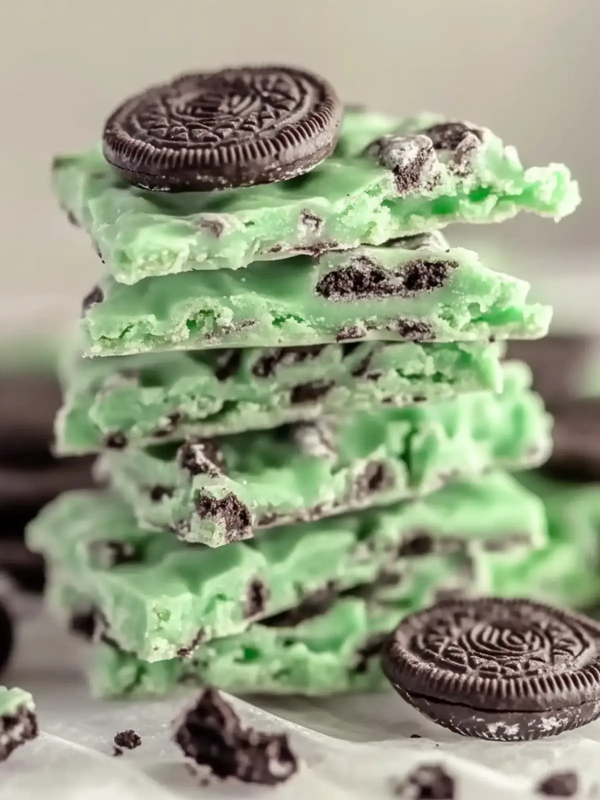 Mint Oreo Bark Bliss: A Simple & Irresistible Treat 2 Mint Oreo Bark