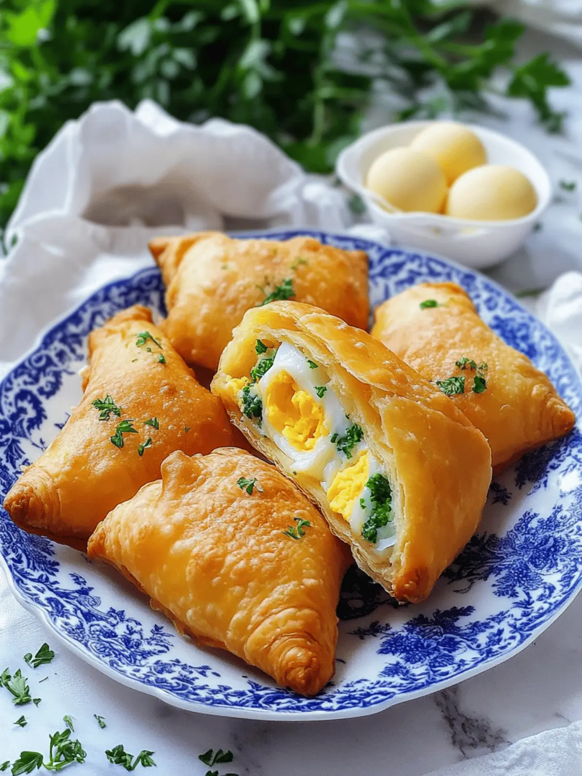 Cheesy Egg & Cheese Piroshki