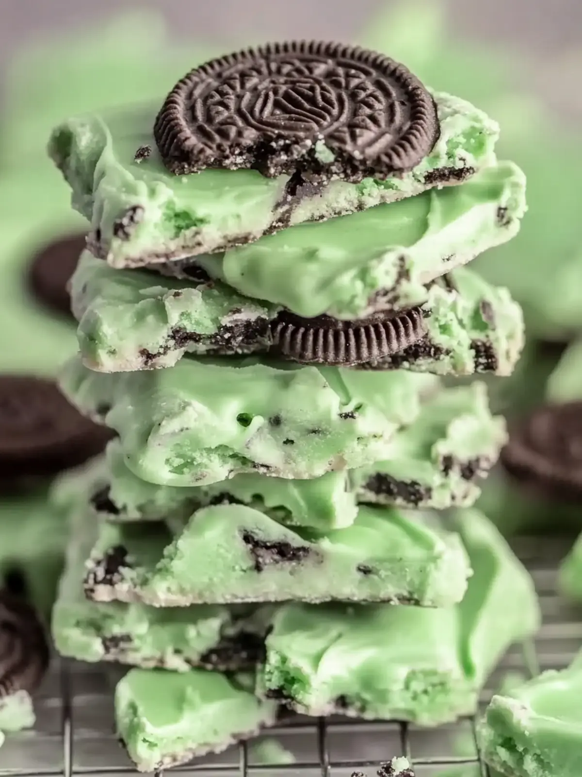 Mint Oreo Bark Bliss: A Simple & Irresistible Treat 3 Mint Oreo Bark