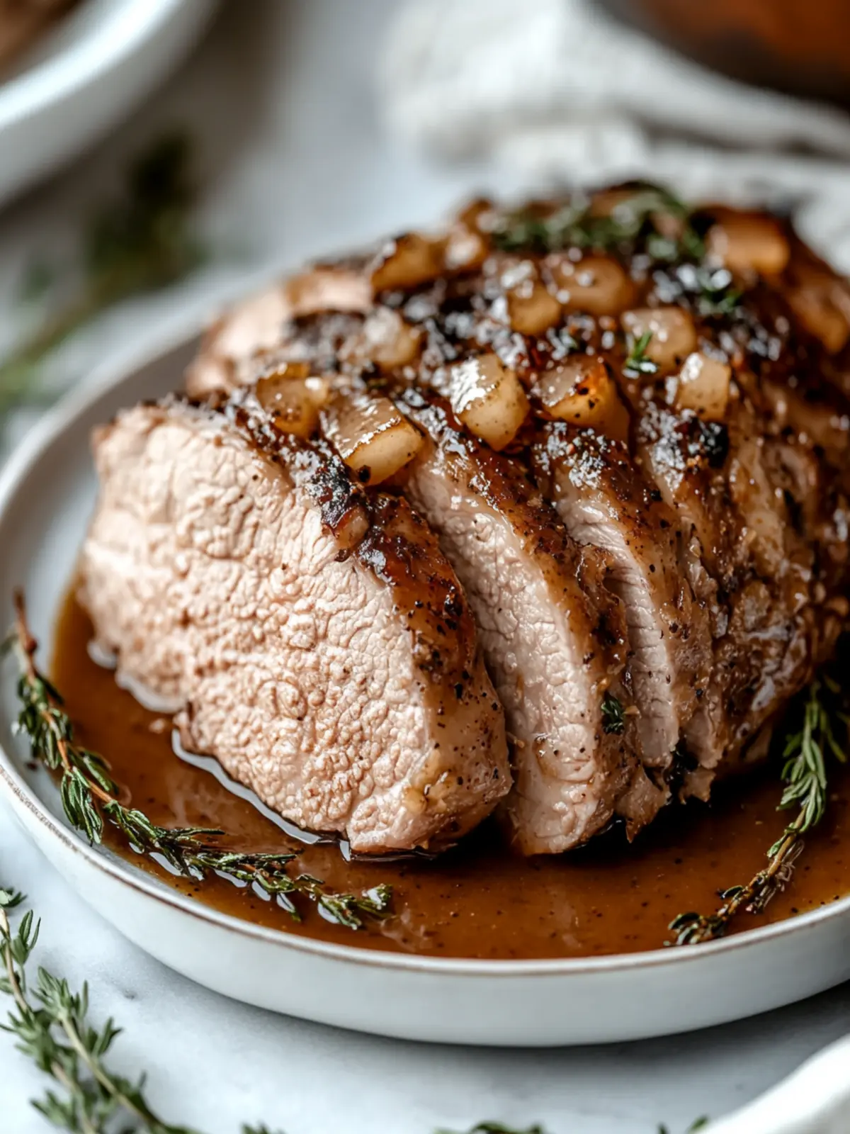 Slow Cooker Apple Cider Pork Roast