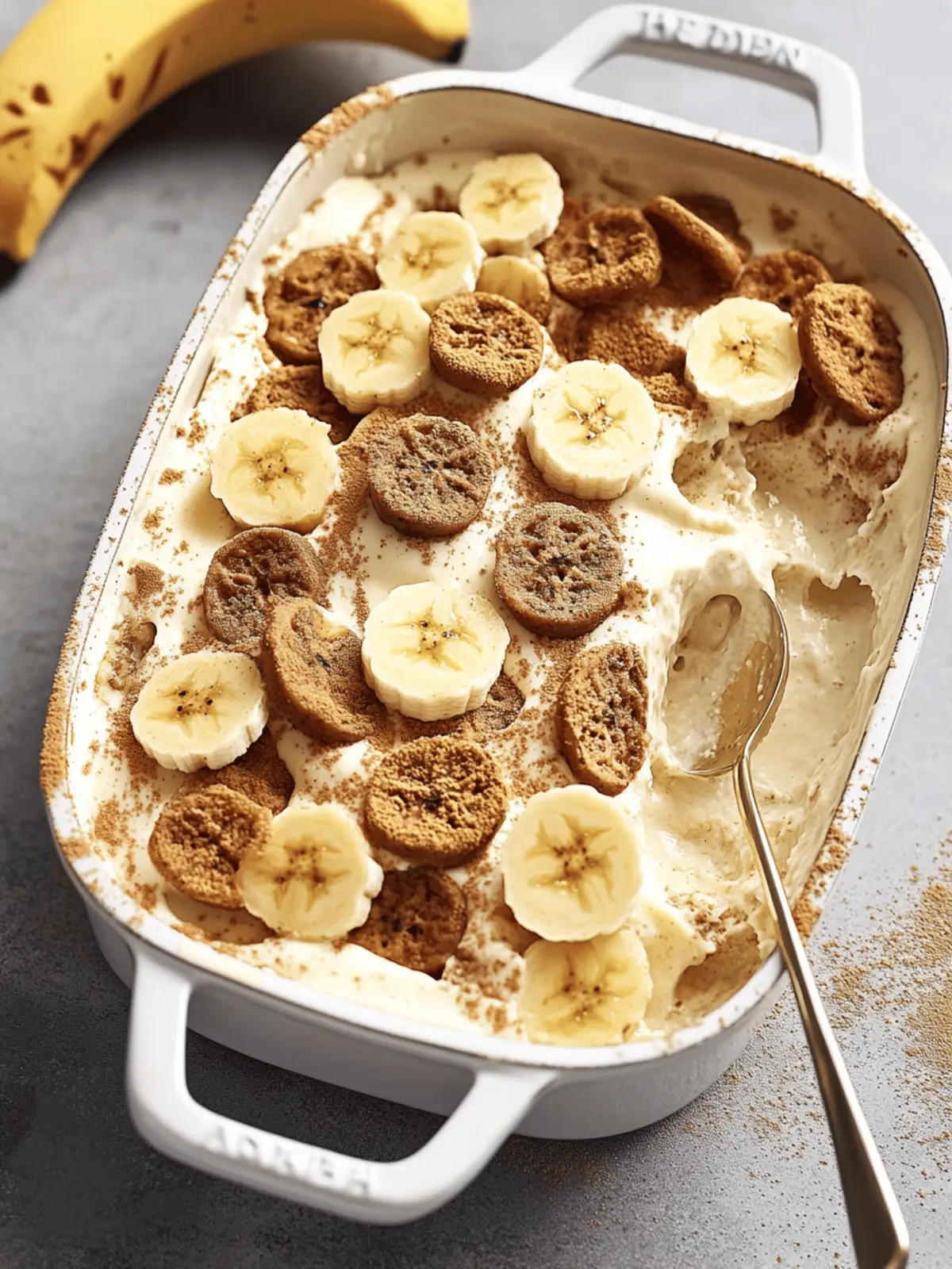 Biscoff Banana Pudding