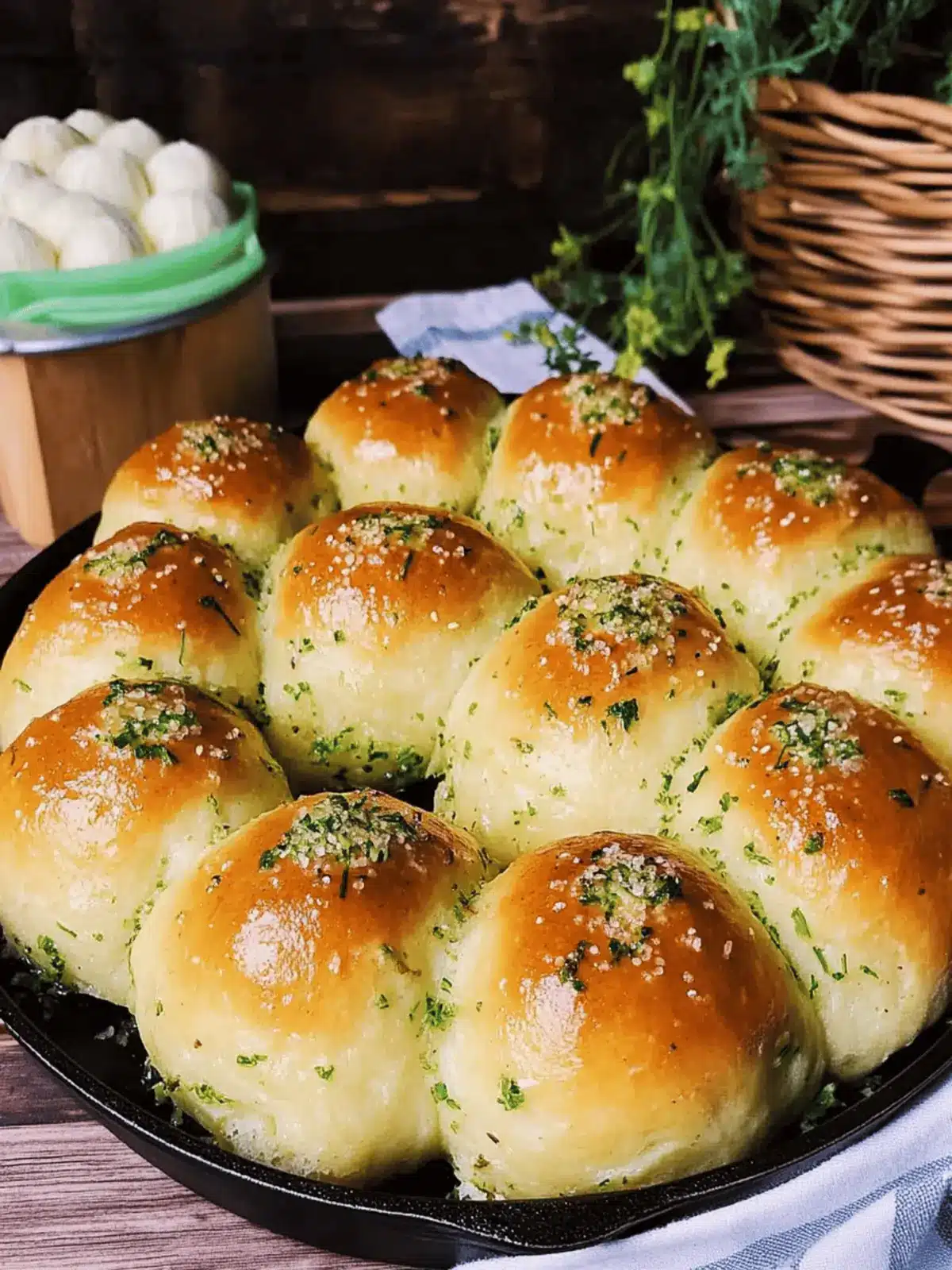 Herbed Potato Rolls