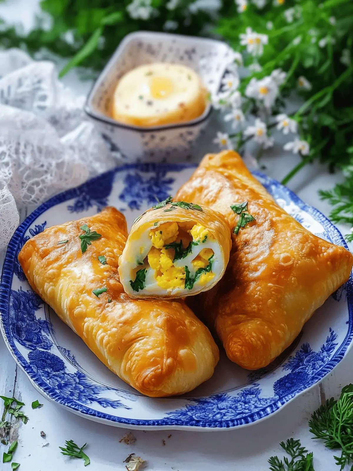 Cheesy Egg & Cheese Piroshki