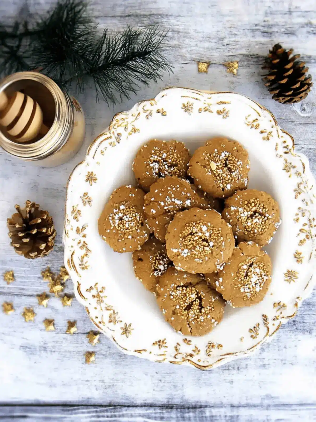 Traditional Greek Honey Cookies