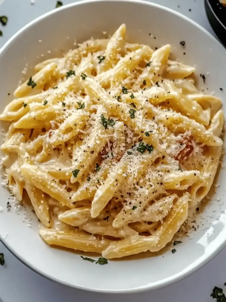 One Pot Creamy Garlic Pasta