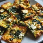 Mediterranean Spinach and Feta Cheese Crisps