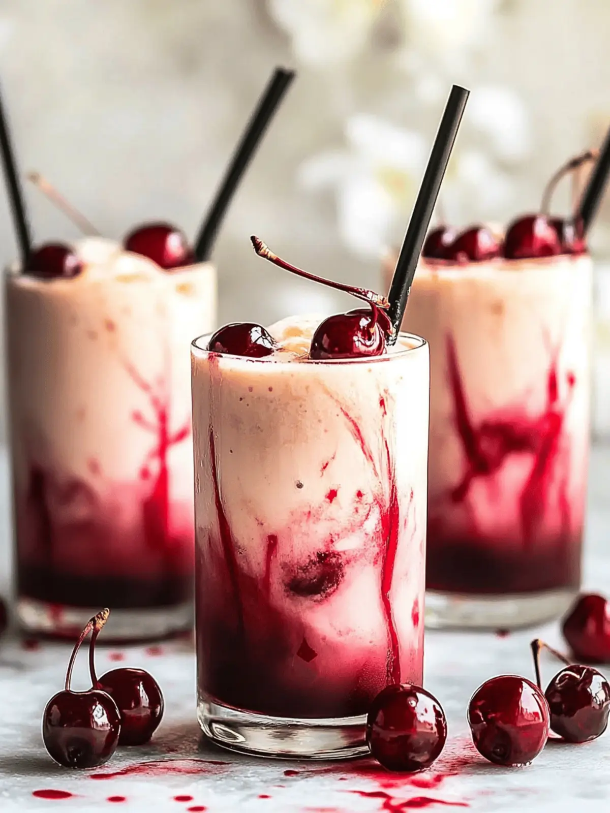 Cherry Earl Grey Milk Tea