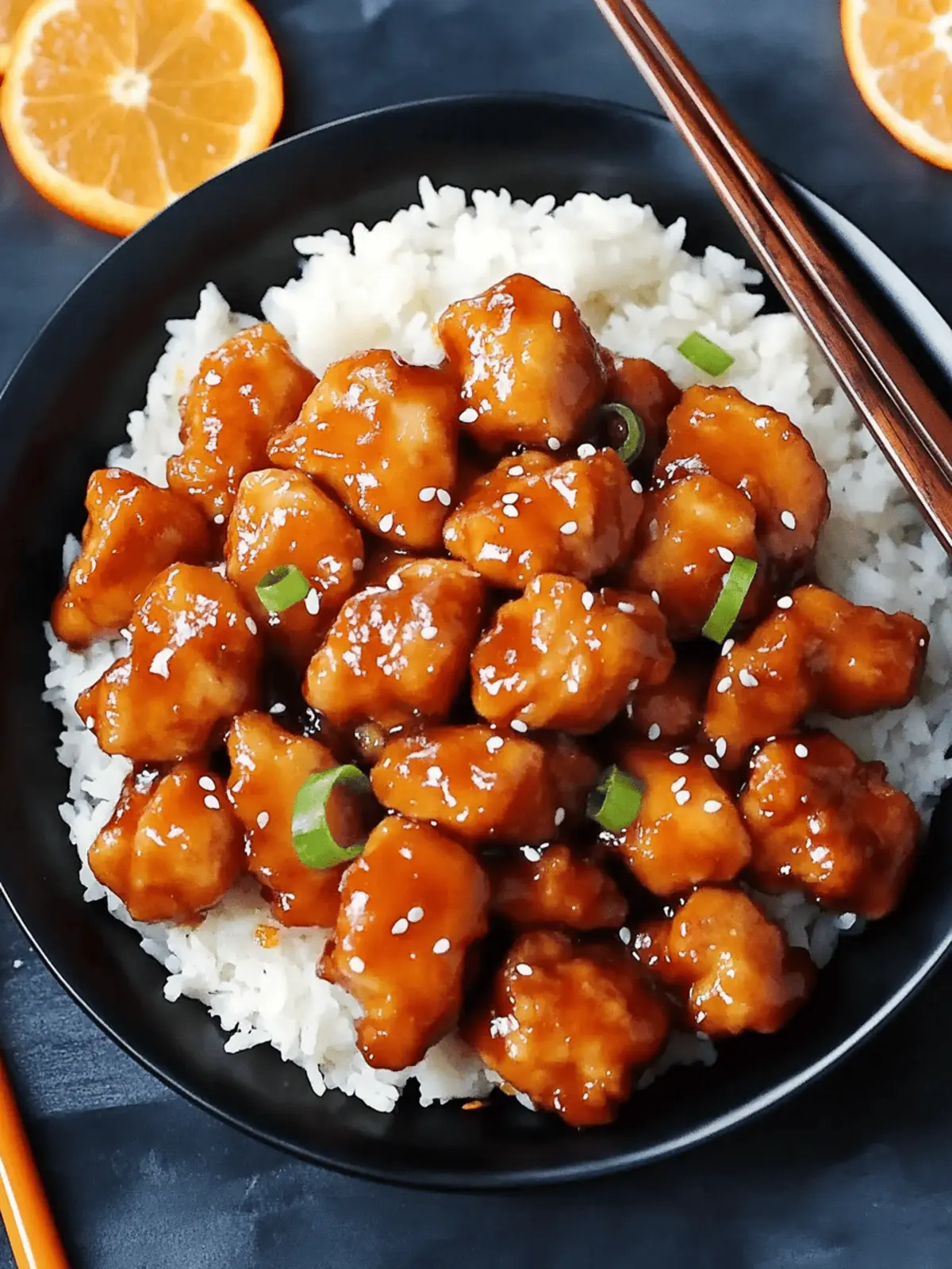 Easy Orange Chicken