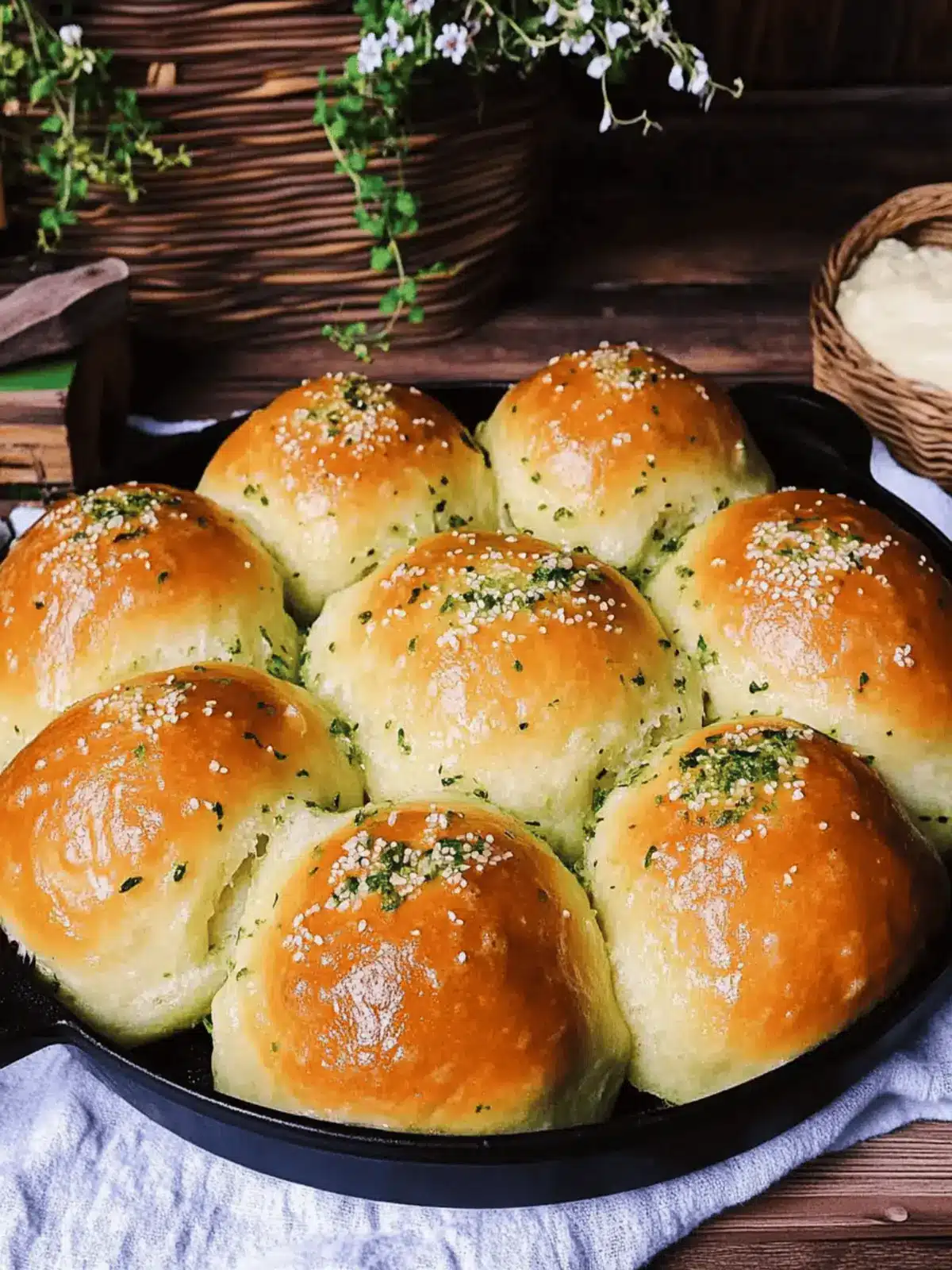 Herbed Potato Rolls