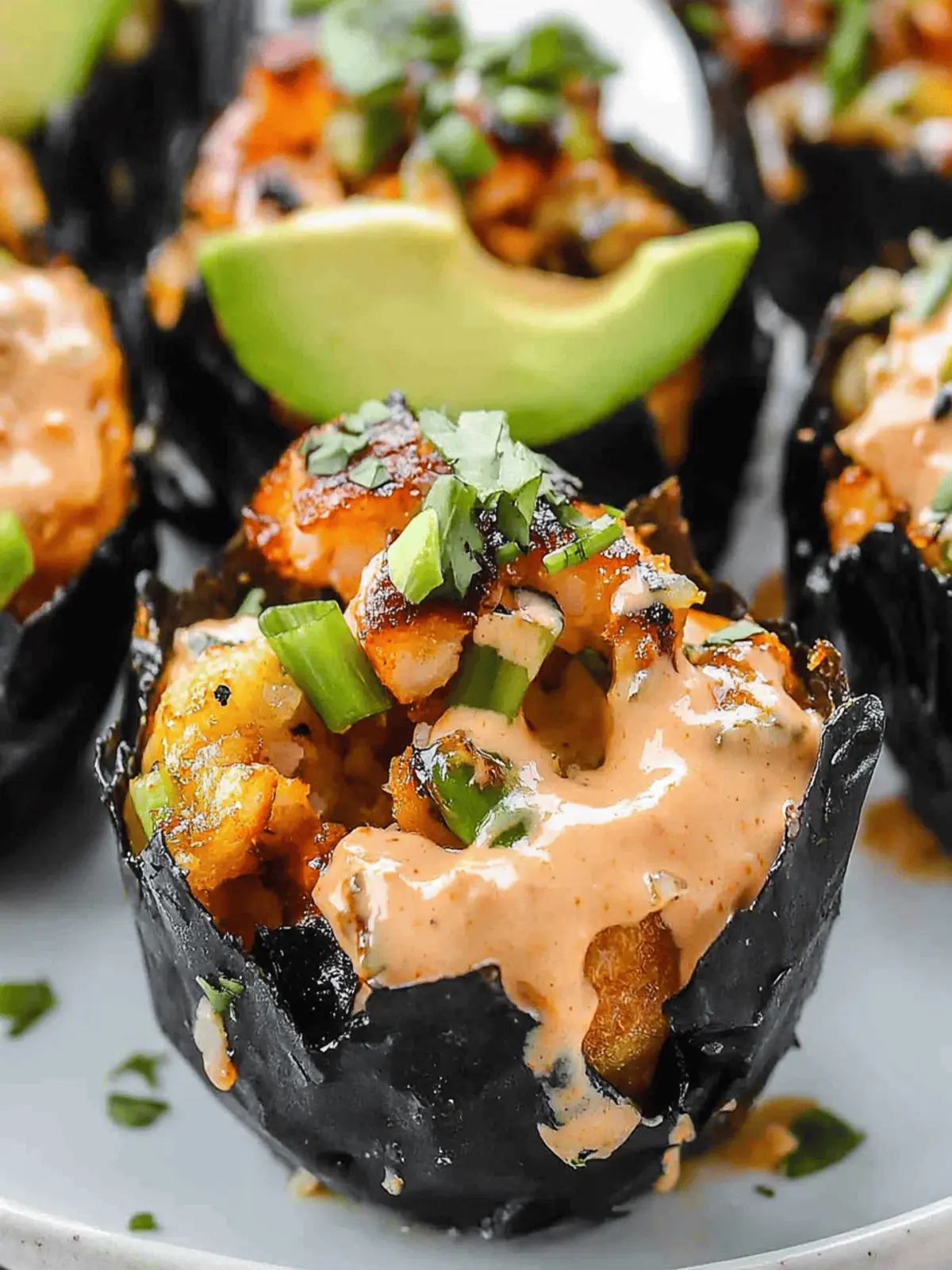 Spicy Salmon Rice Muffins