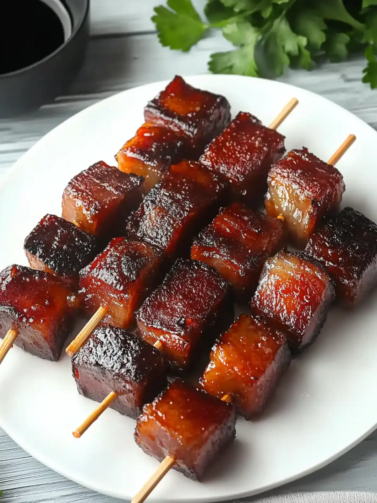 Pork Belly Lollipops