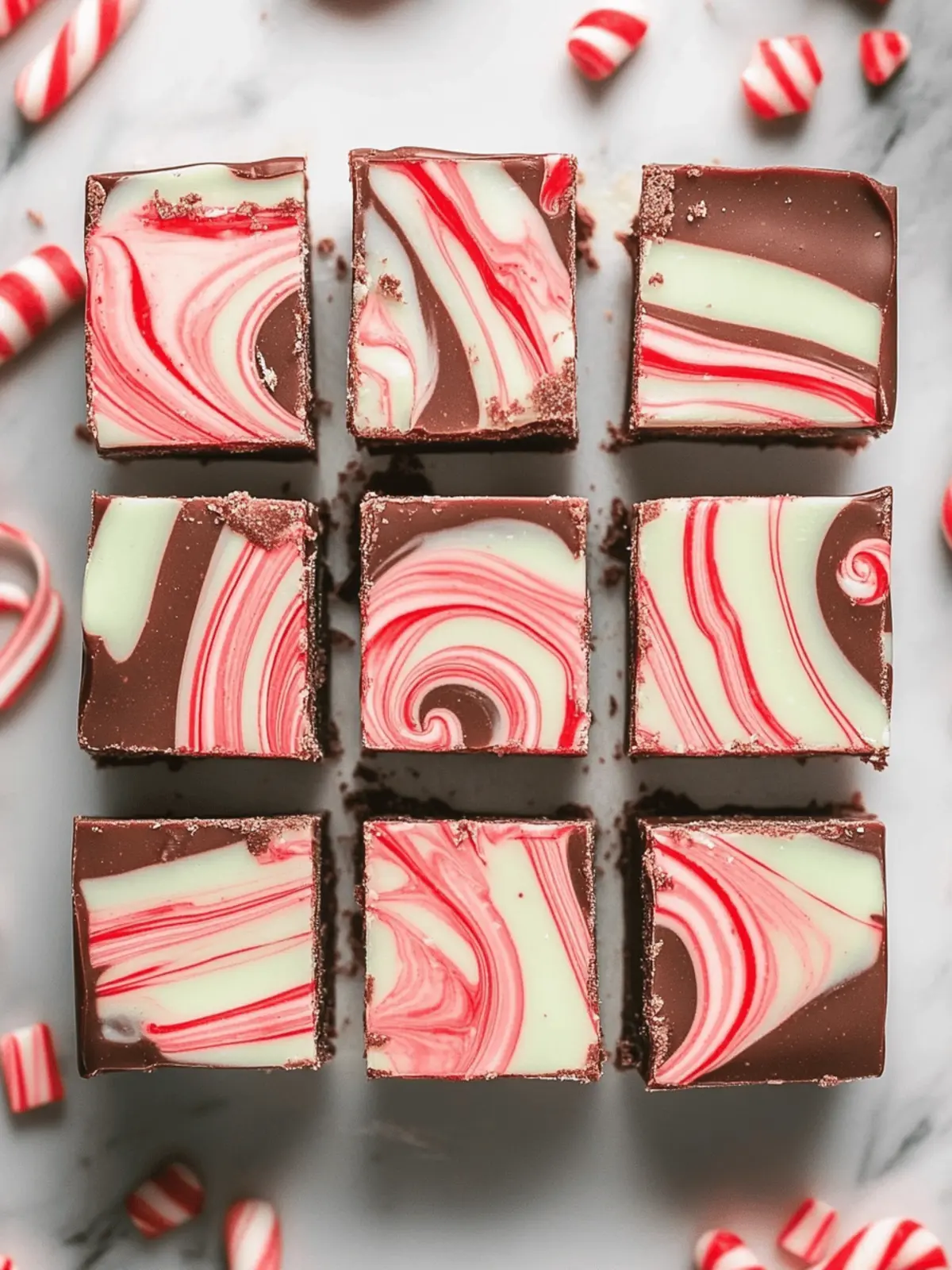 Irresistible Peppermint Swirl Fudge Easy Holiday Treat 3 Peppermint Swirl Fudge