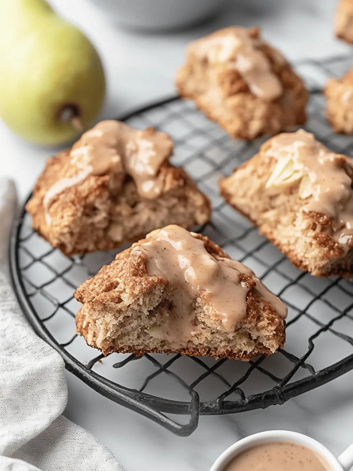 Delicious Chai Pear Scones for a Cozy Home-Baked Treat 4 Chai Pear Scones
