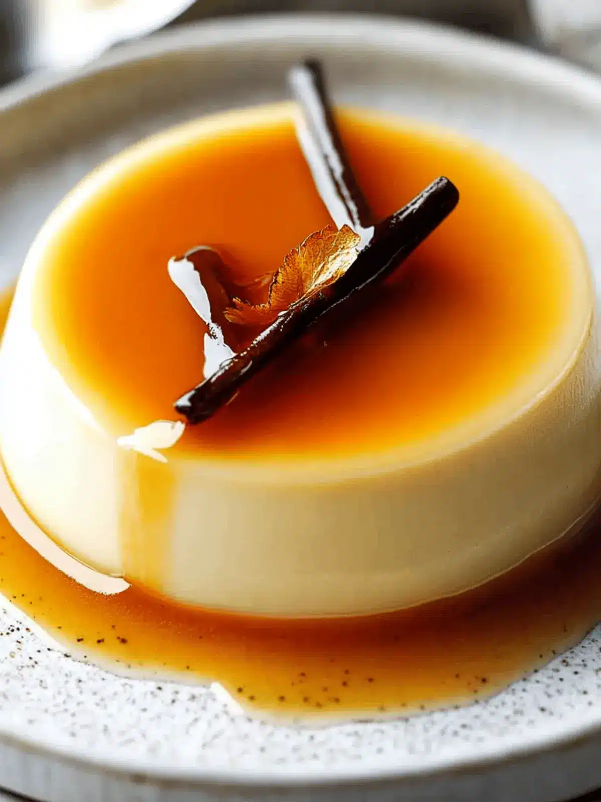 Vegan Creme Caramel (Flan)
