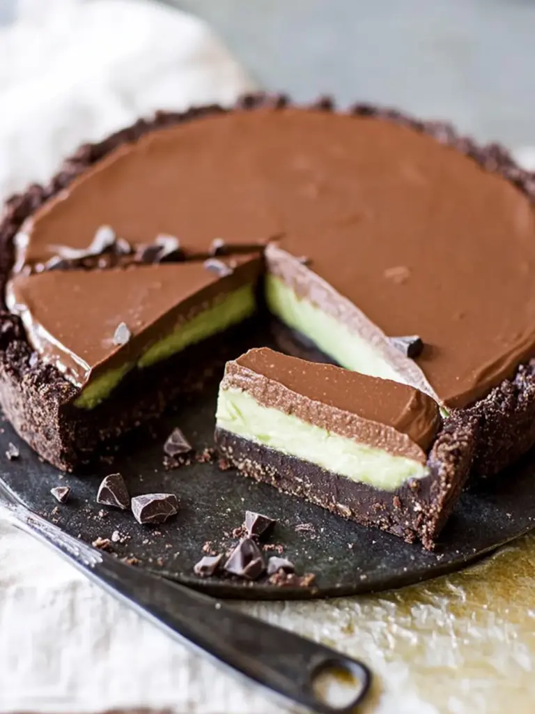 Chocolate Avocado Pie
