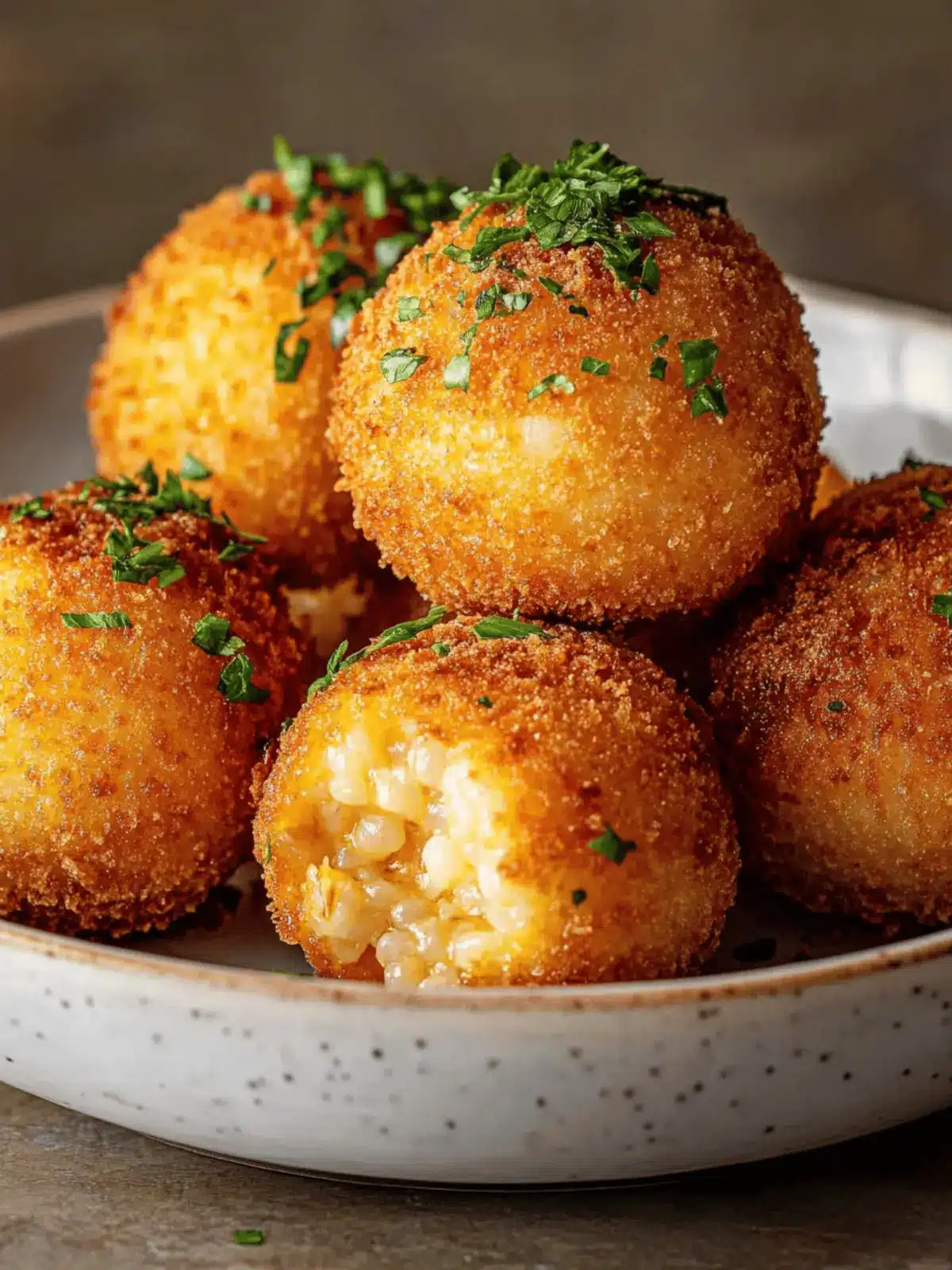 Authentic Baked Arancini