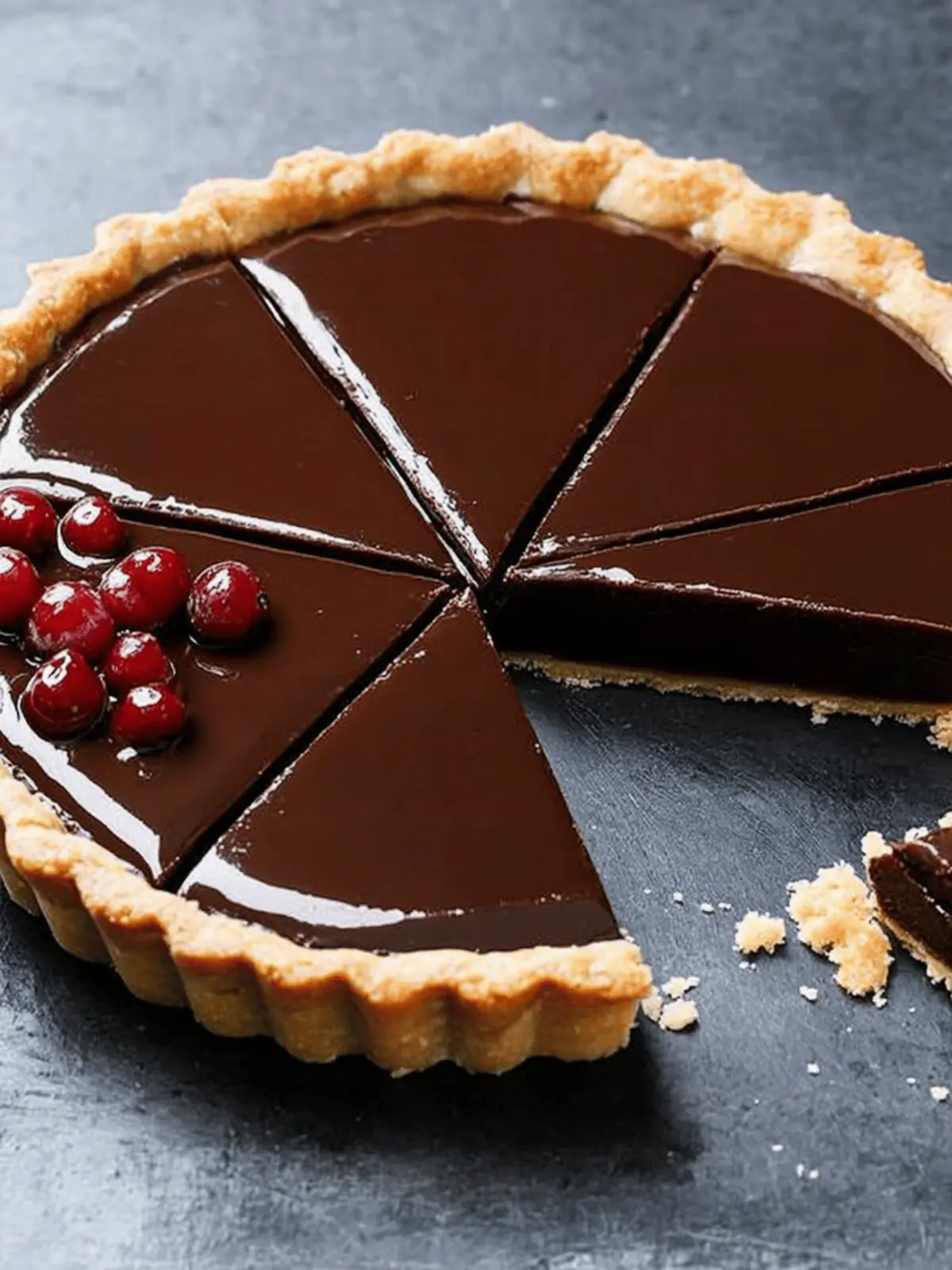 Indulge in Decadent Chocolate Tart Bliss at Home 4 Chocolate Tart