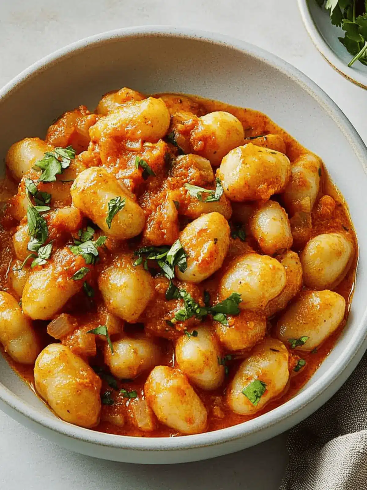 Indian-Style Butter Gnocchi
