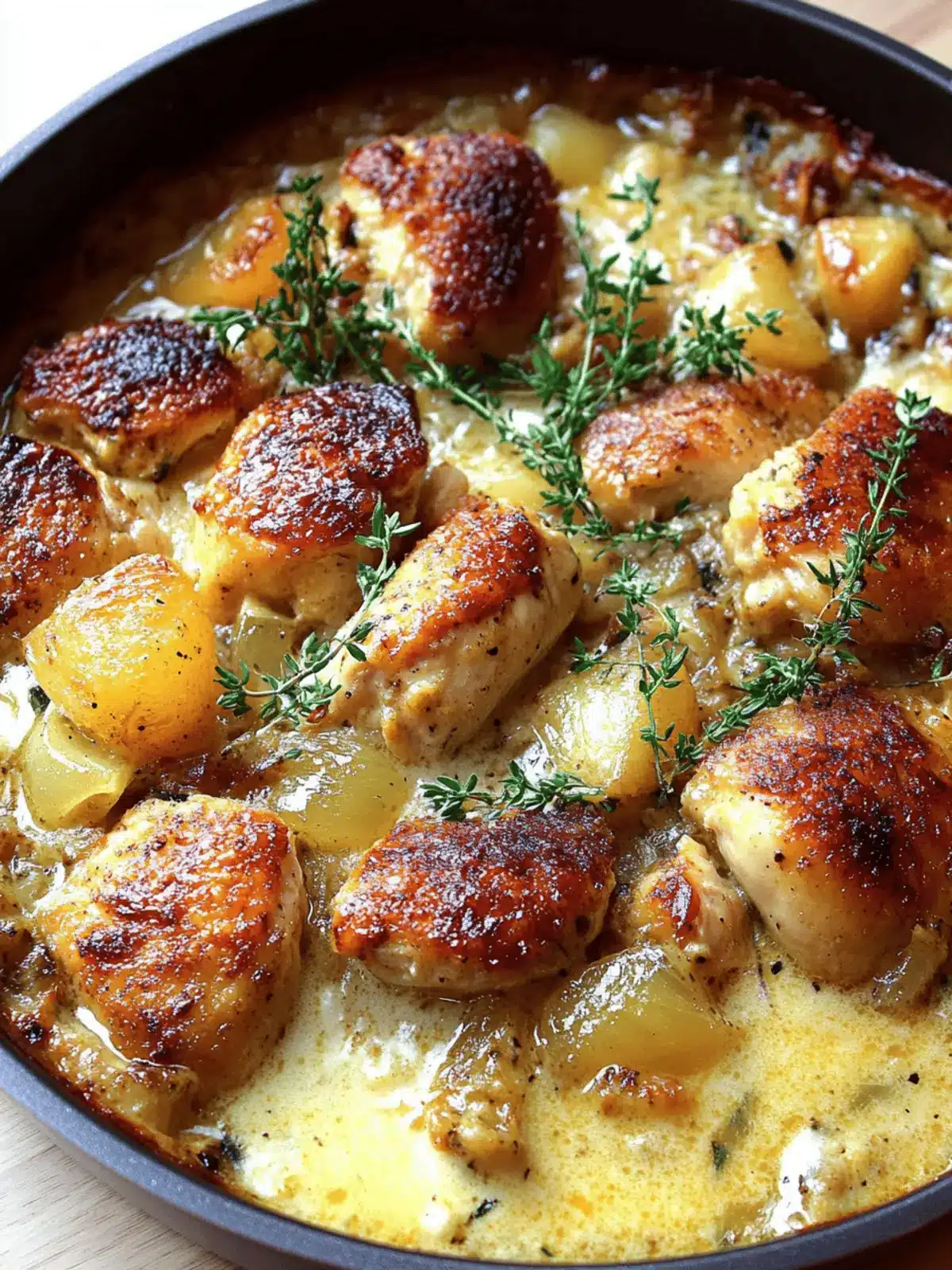 Creamy French Style Chicken Casserole