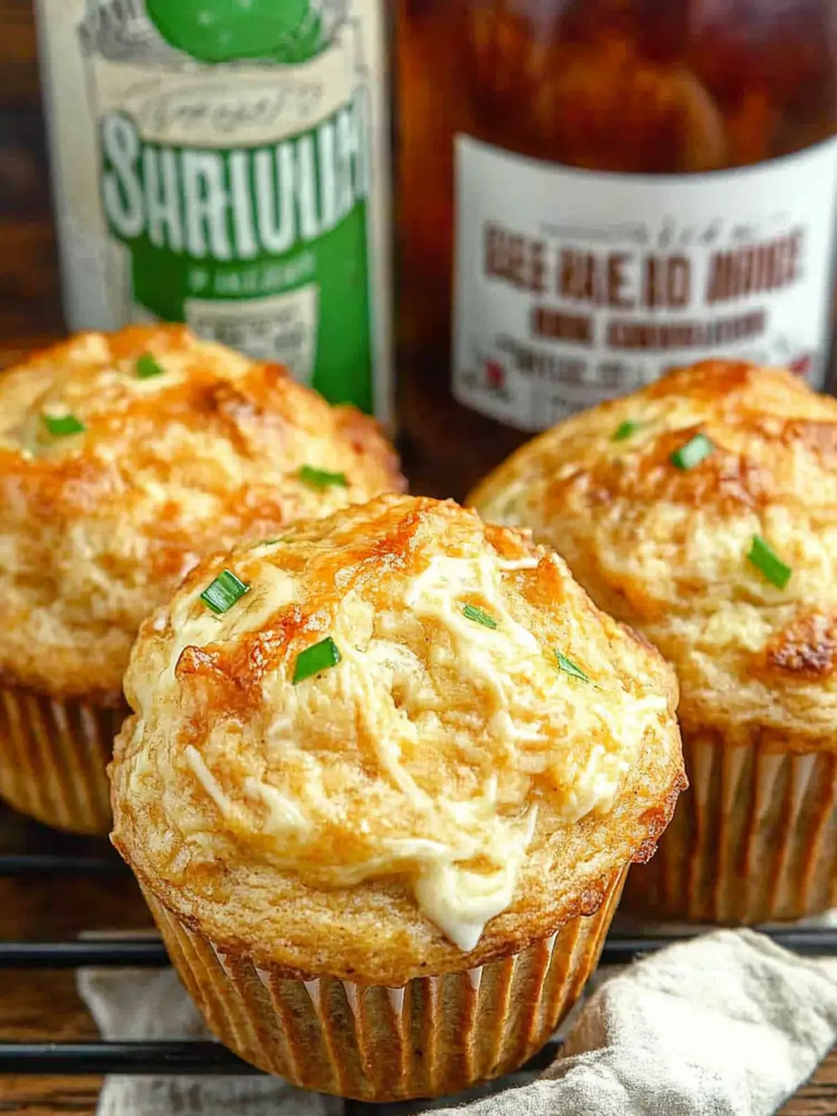 Savory Beer Cheese Muffins Perfect for Any Gathering 3 Beer Cheese Muffins