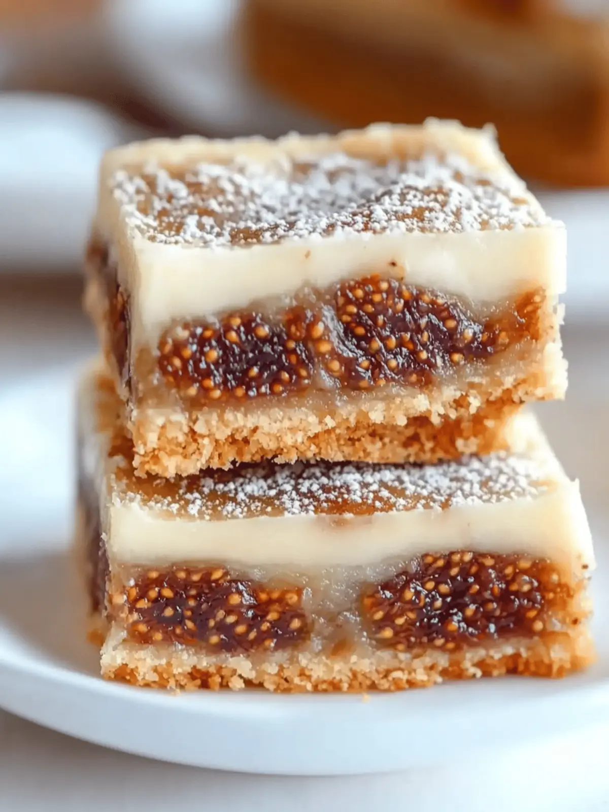 Delicious Fig and Cream Cheese Bars to Wow Your Taste Buds 2 Fig and Cream Cheese Bars