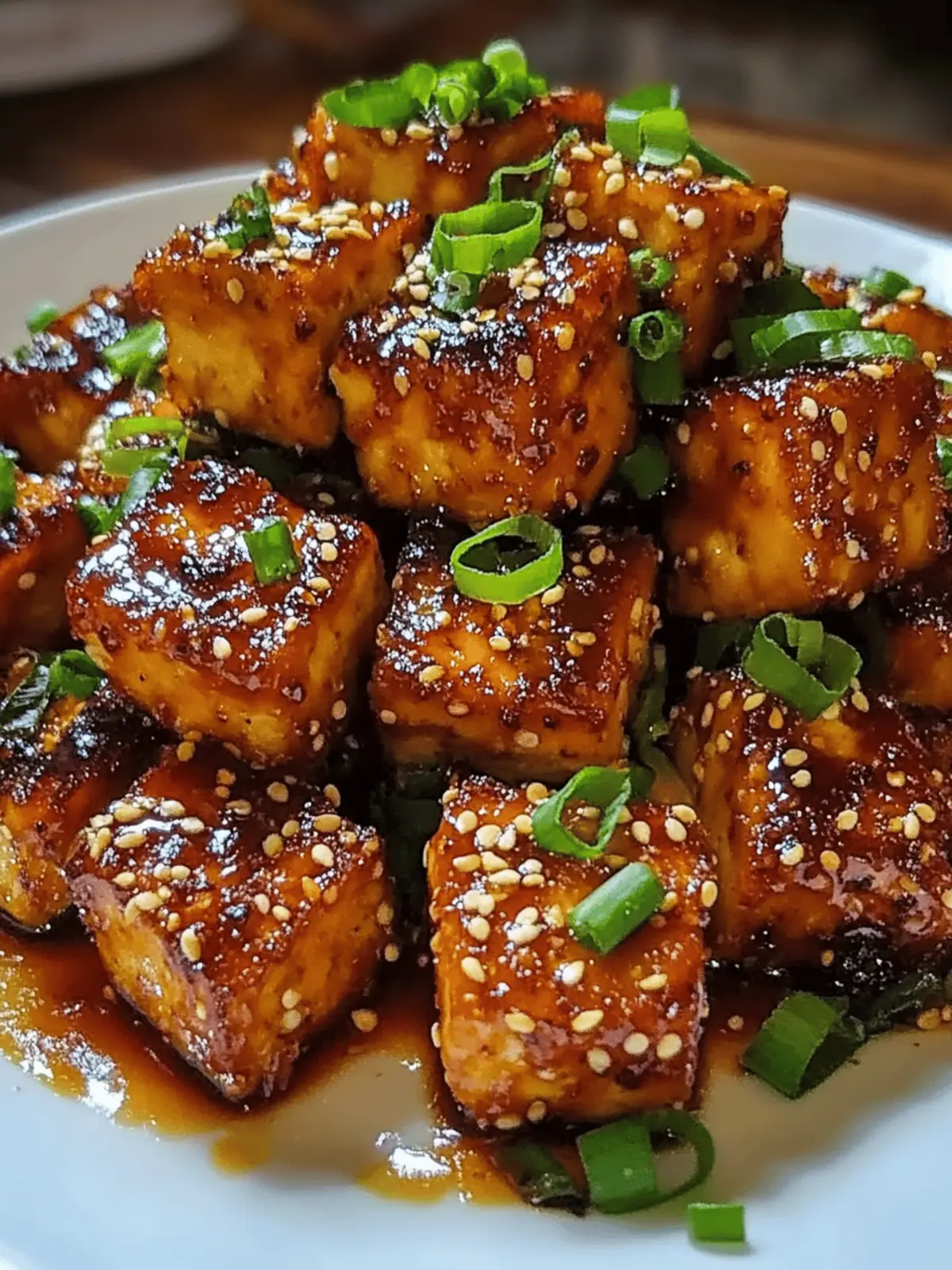 Crispy Honey Garlic Tofu: A Sweet, Savory Delight You’ll Love 3 Crispy honey garlic tofu