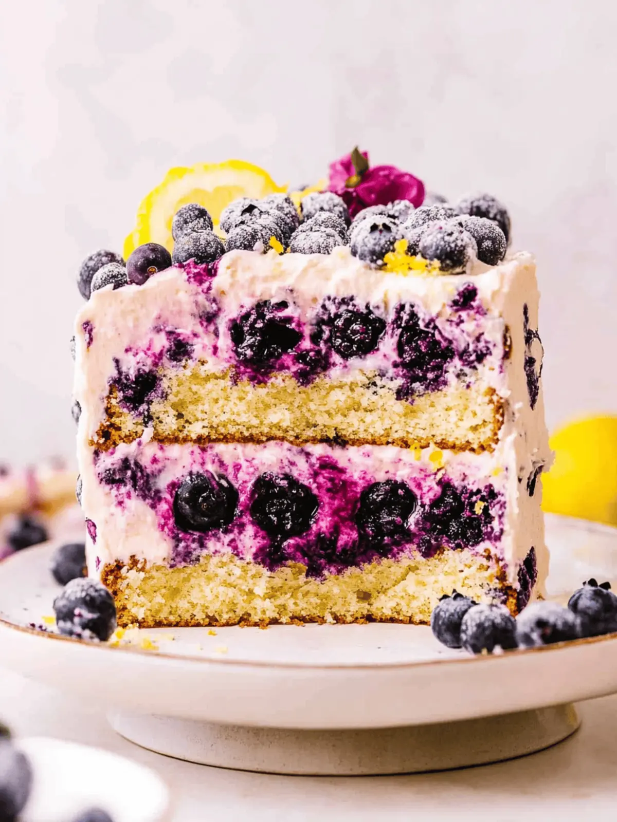Blueberry Lemon Cake