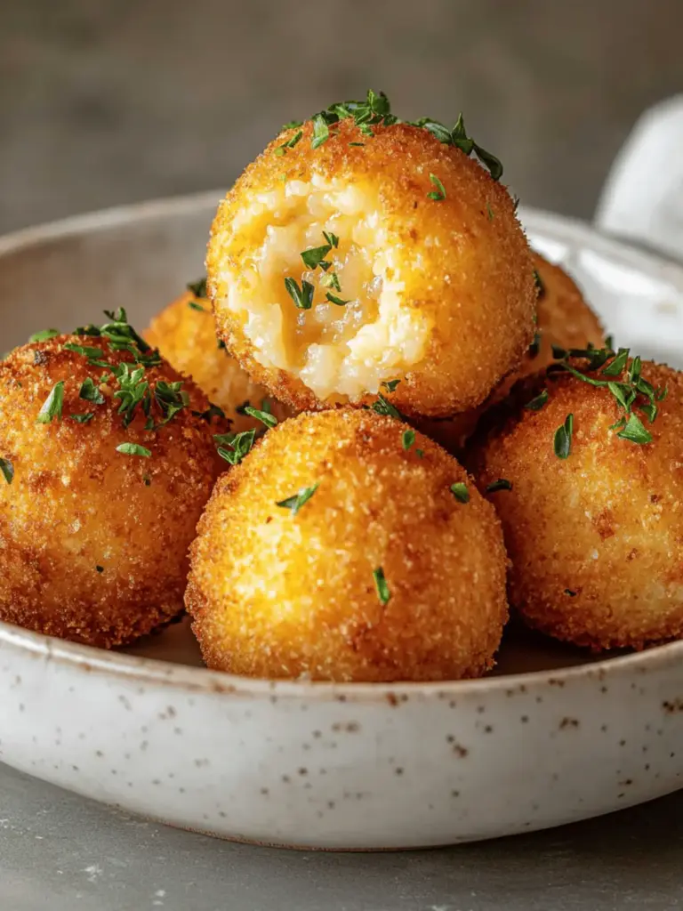 Authentic Baked Arancini