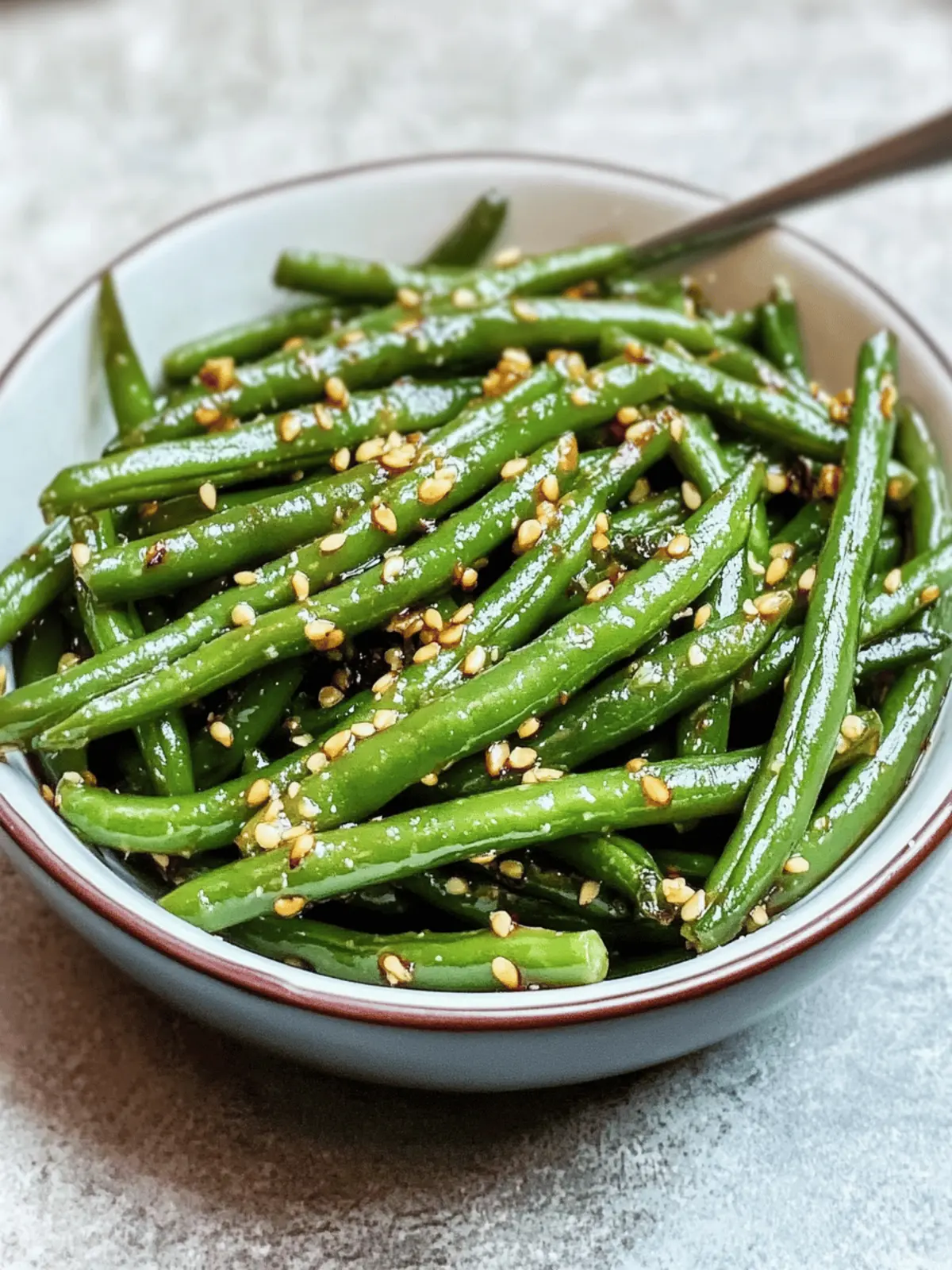 Garlic Sesame Green Beans: A Flavor-Packed Side in Minutes 5 Garlic Sesame Green Beans