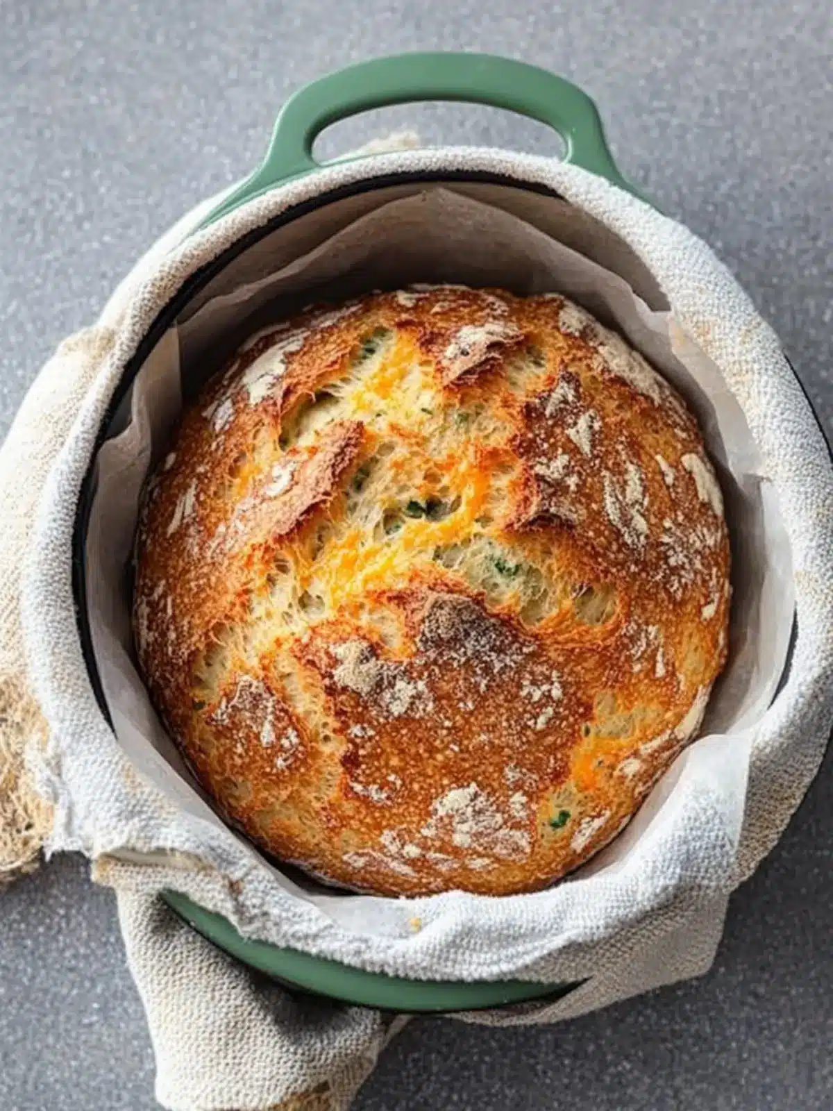 Cheesy Irish soda bread