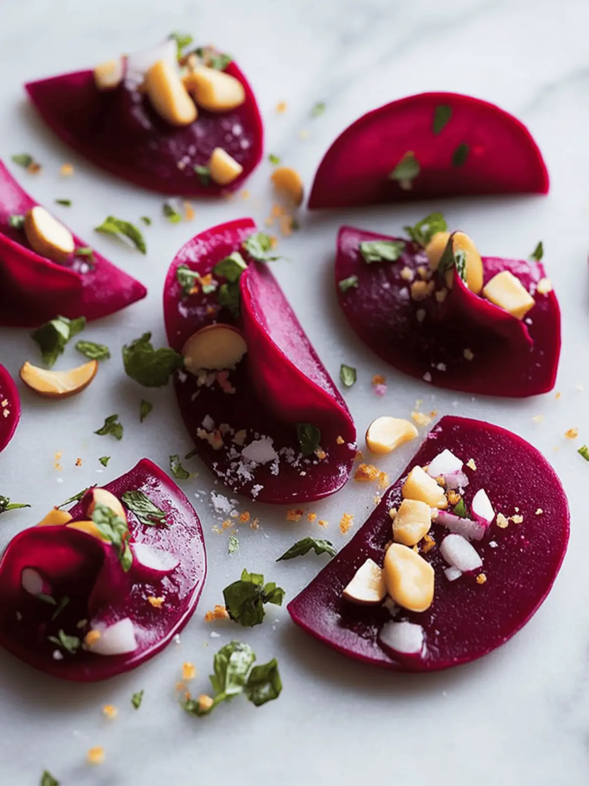 Raw Beet Ravioli with Vegan Cashew Cheese That Wows! 3 Raw Beet Ravioli with Vegan Cashew Cheese