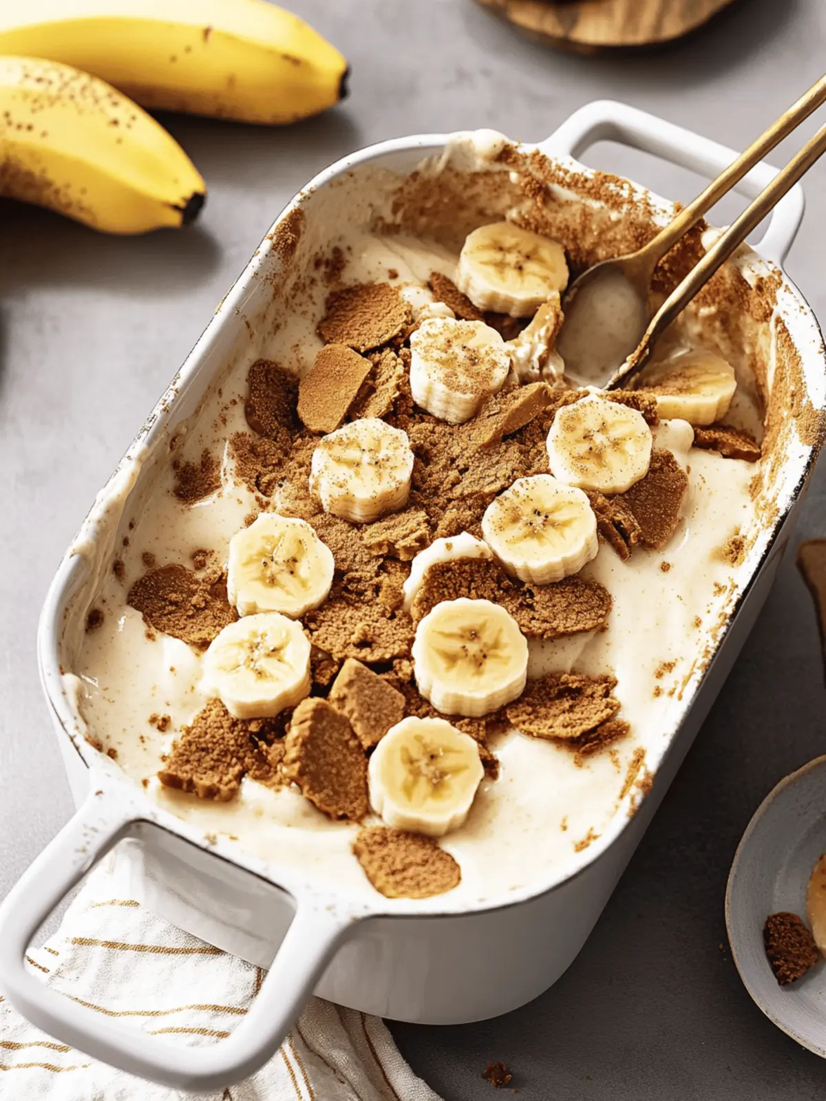 Biscoff Banana Pudding
