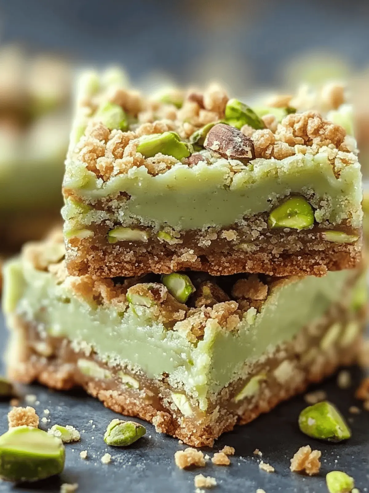 Pistachio Dream Cookie Bars: A Chewy Delight You’ll Love 5 Pistachio Dream Cookie Bars
