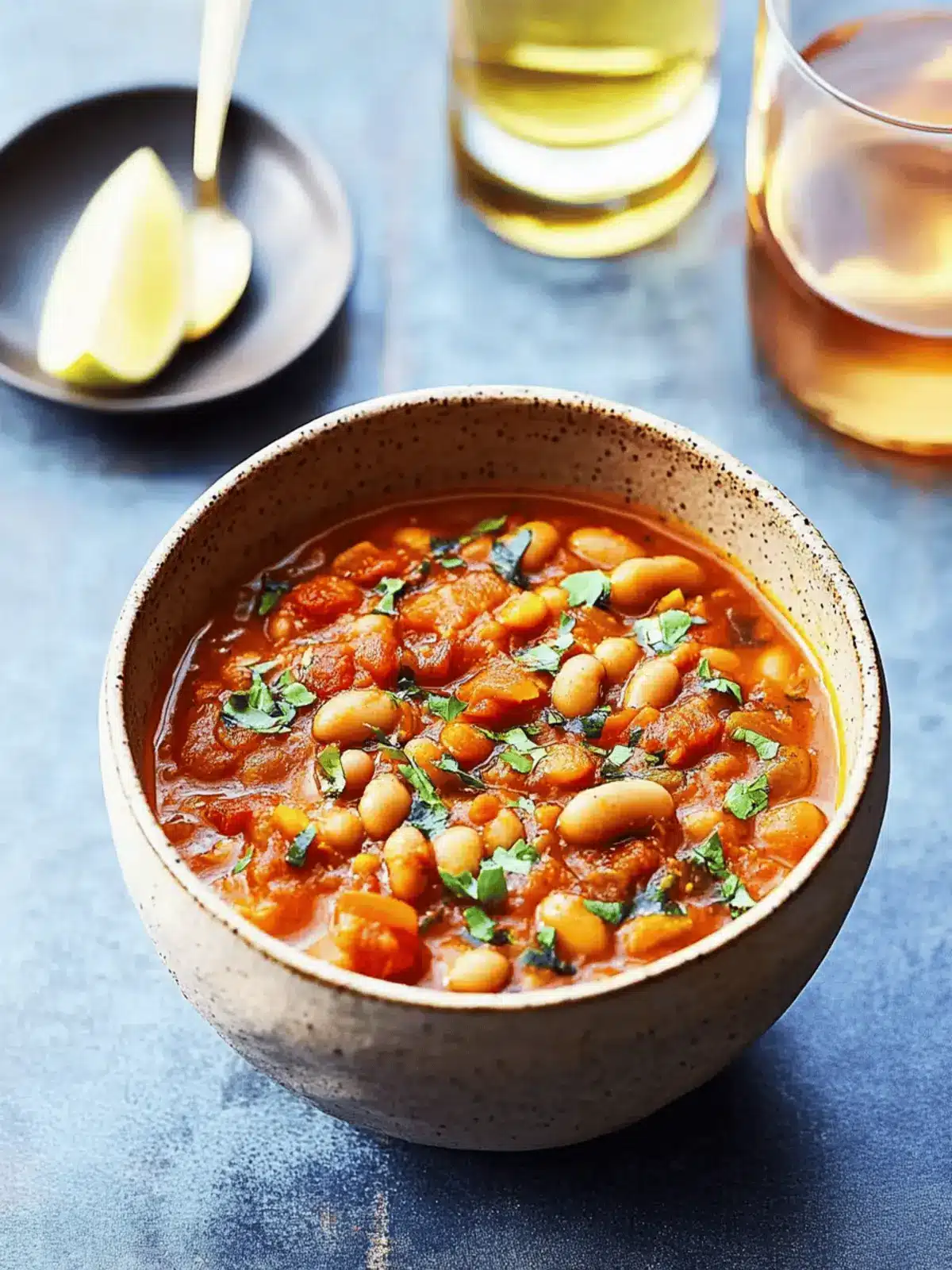 Instant Pot Harissa Bean Stew