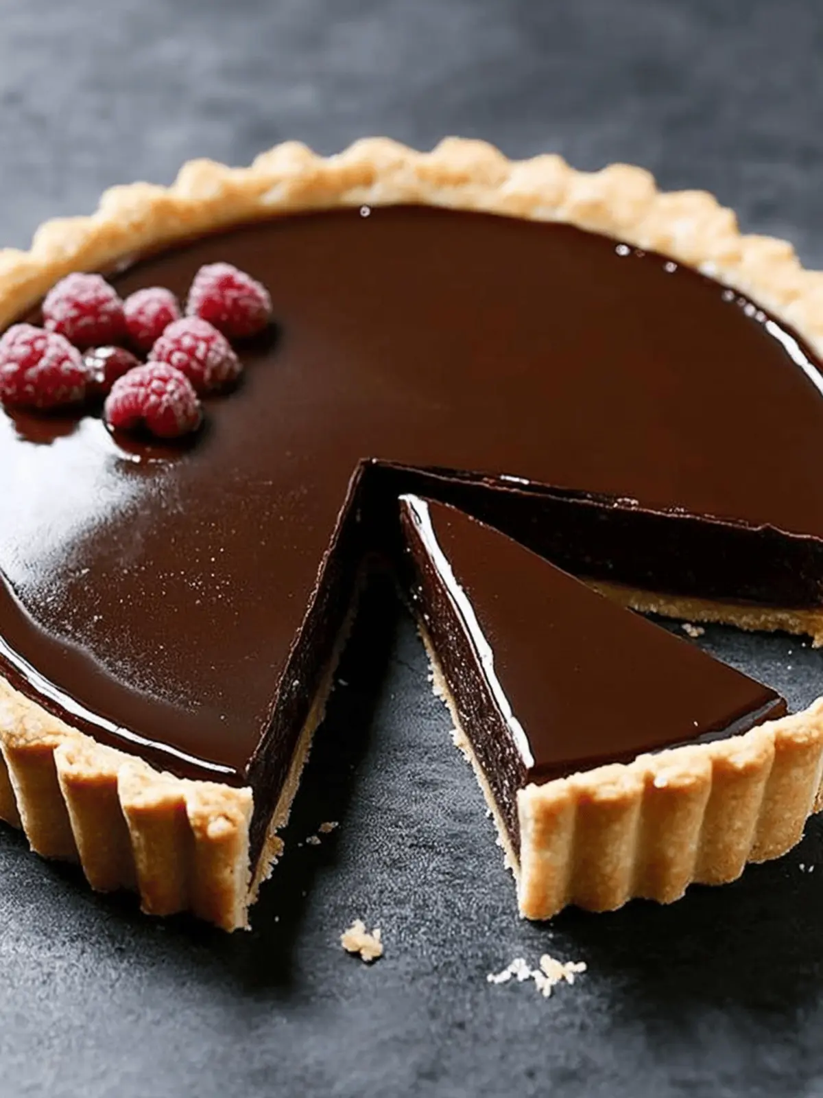 Indulge in Decadent Chocolate Tart Bliss at Home 2 Chocolate Tart