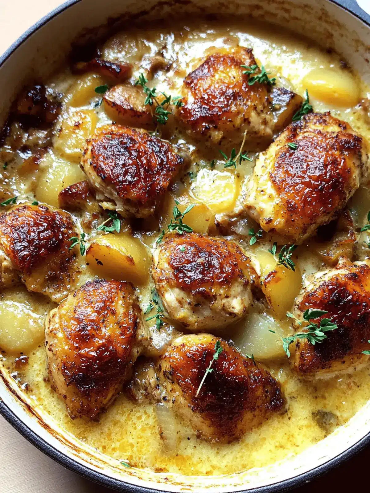 Creamy French Style Chicken Casserole
