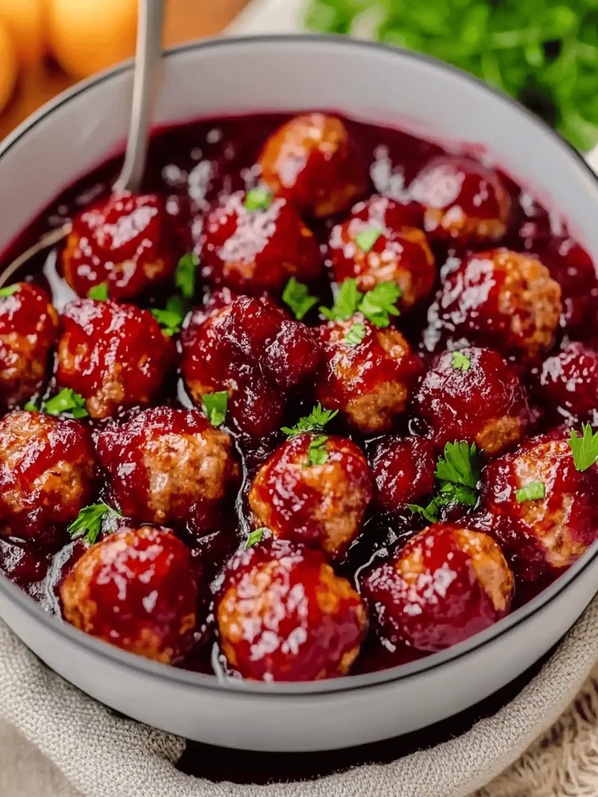 Quick Cranberry Meatballs That Make Weeknight Dinners Shine 4 Quick Cranberry Meatballs