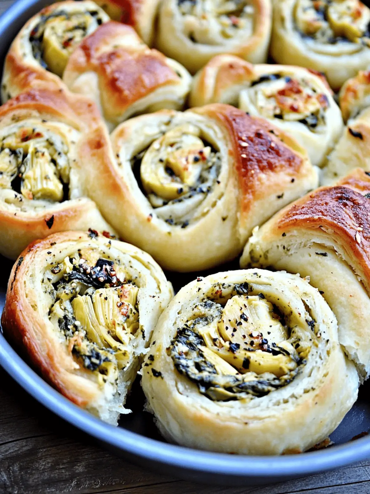 Vegan Savory Spinach and Artichoke Rolls You’ll Crave Every Day 3 Vegan Savory Spinach and Artichoke Rolls