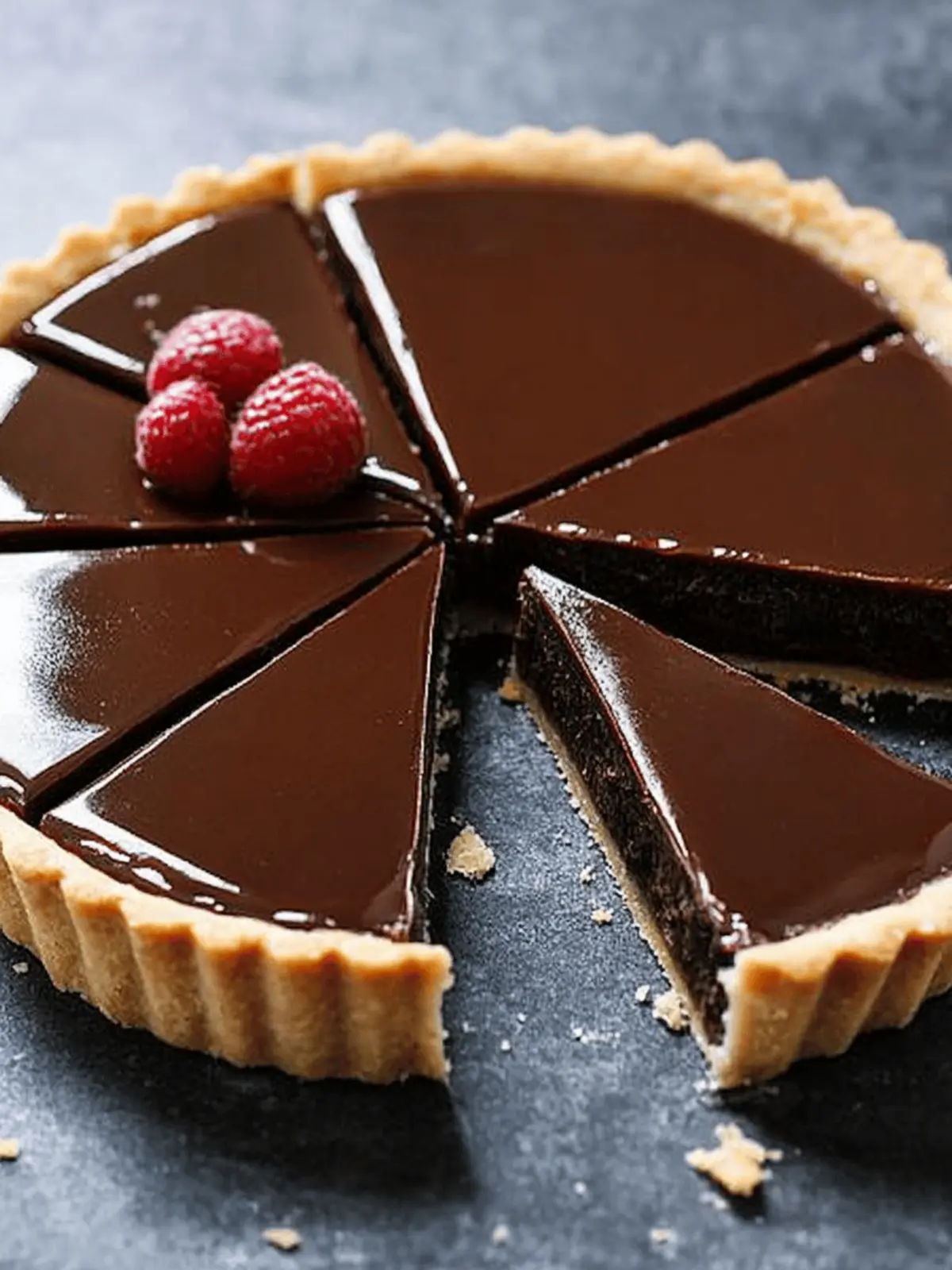 Indulge in Decadent Chocolate Tart Bliss at Home 3 Chocolate Tart