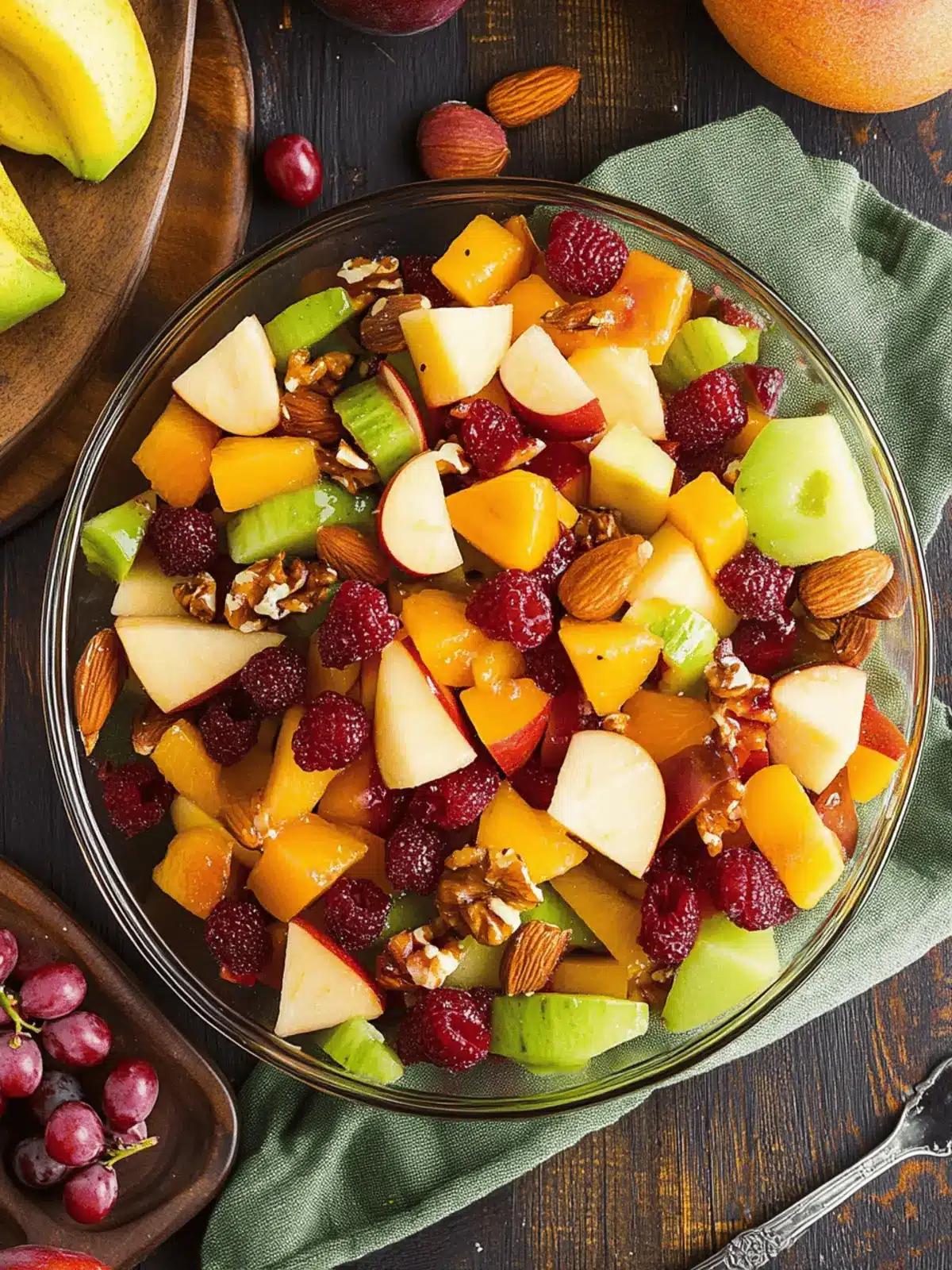 Fall Fruit Salad For Thanksgiving And Christmas