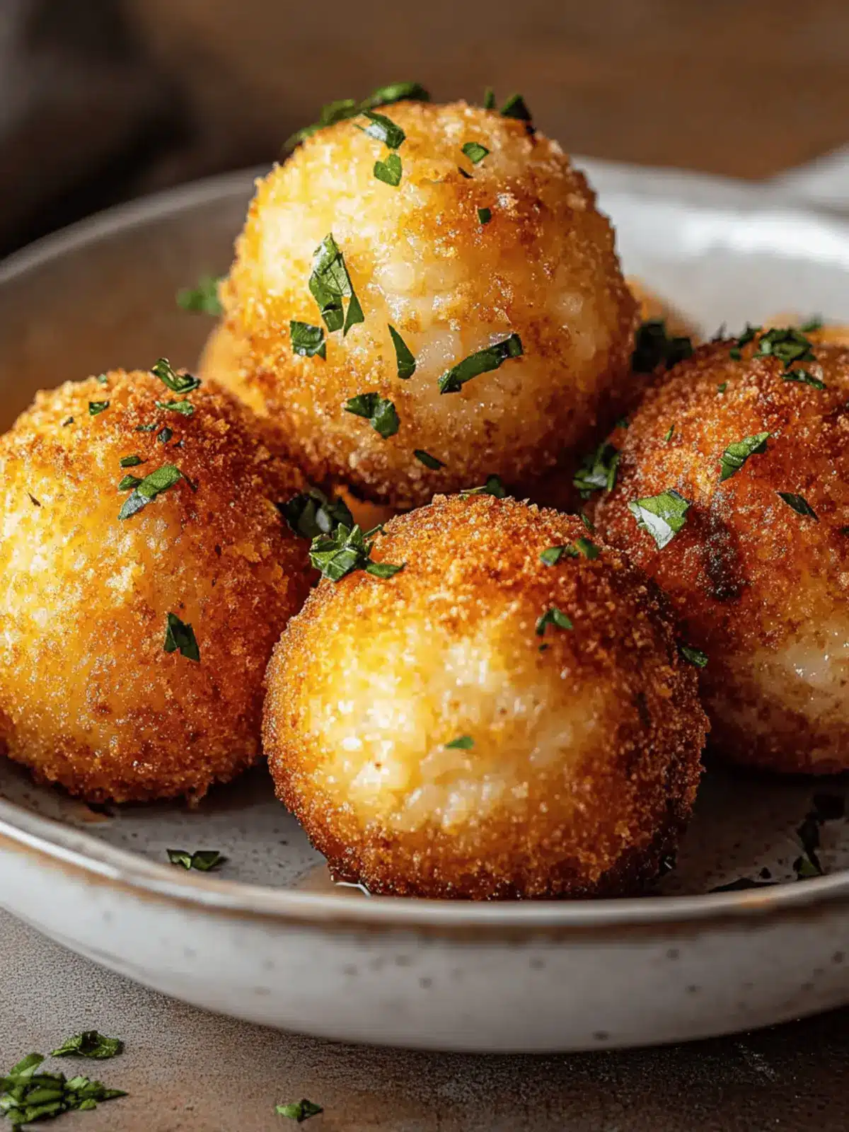 Authentic Baked Arancini